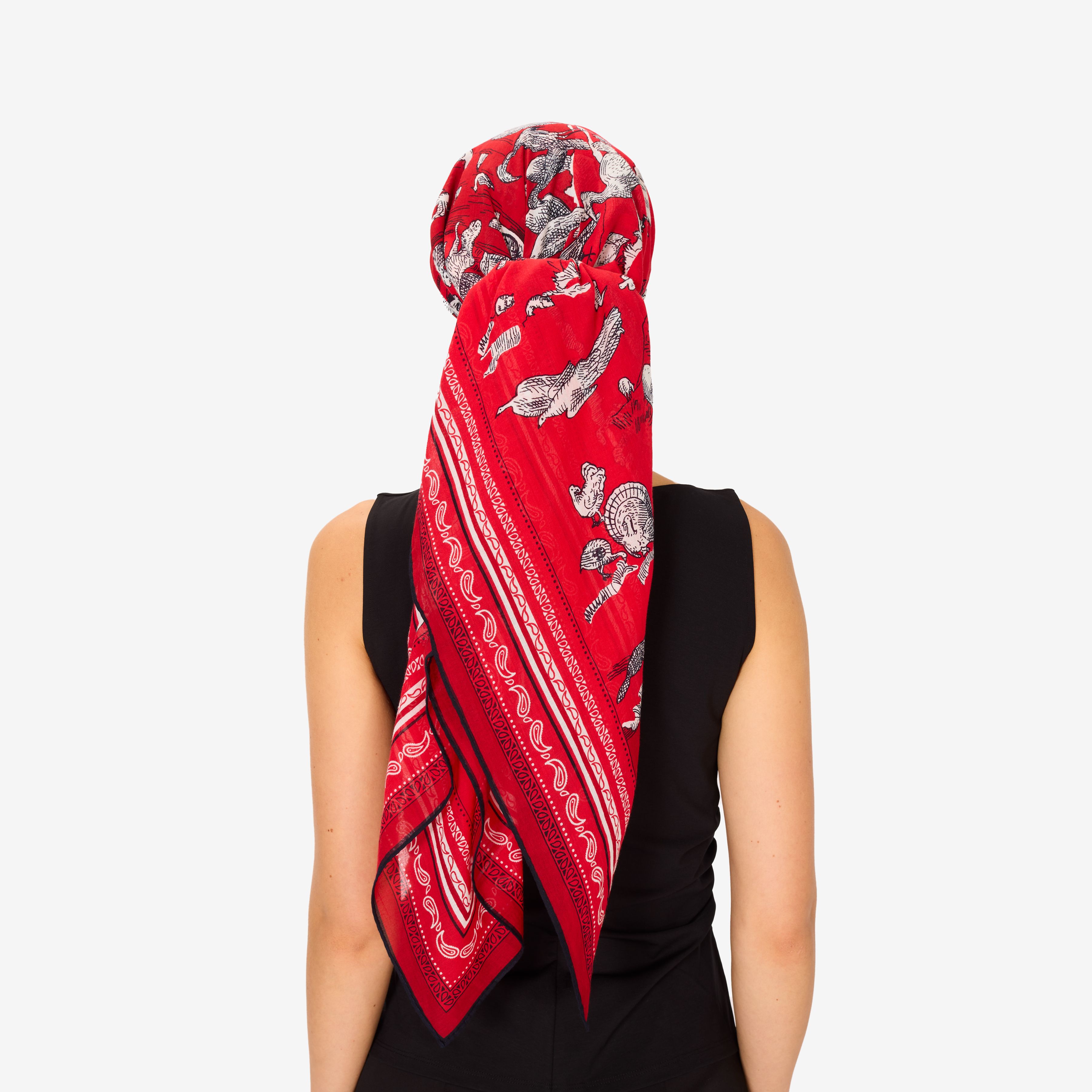 Square 130 - Reverie - Red