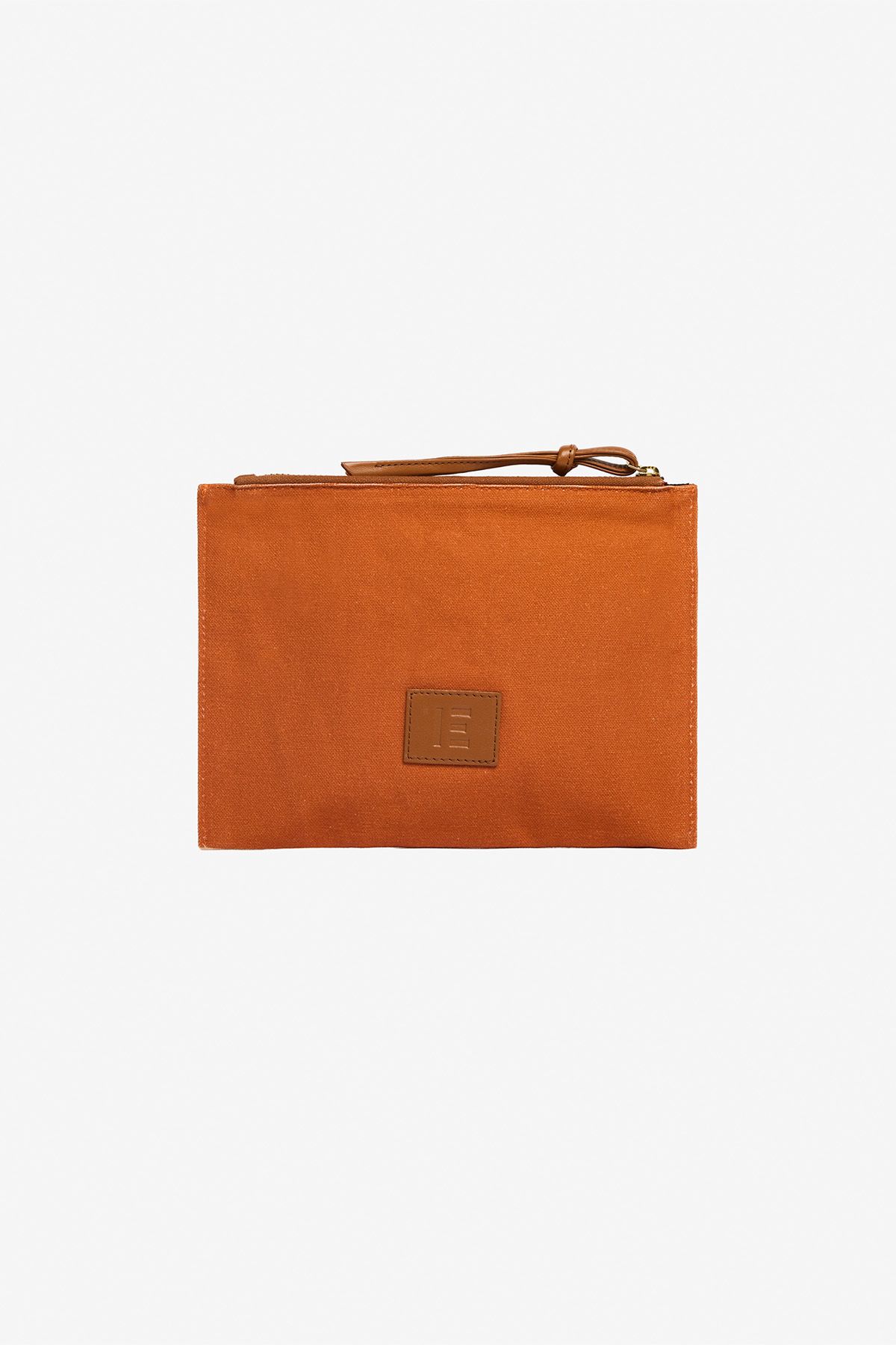 Pochette Brodée - Paris Neuvieme - Beige