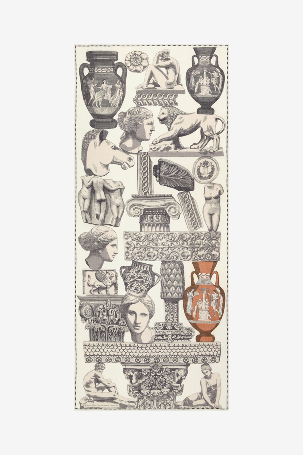 Écharpe 80 - Archives - Blanc