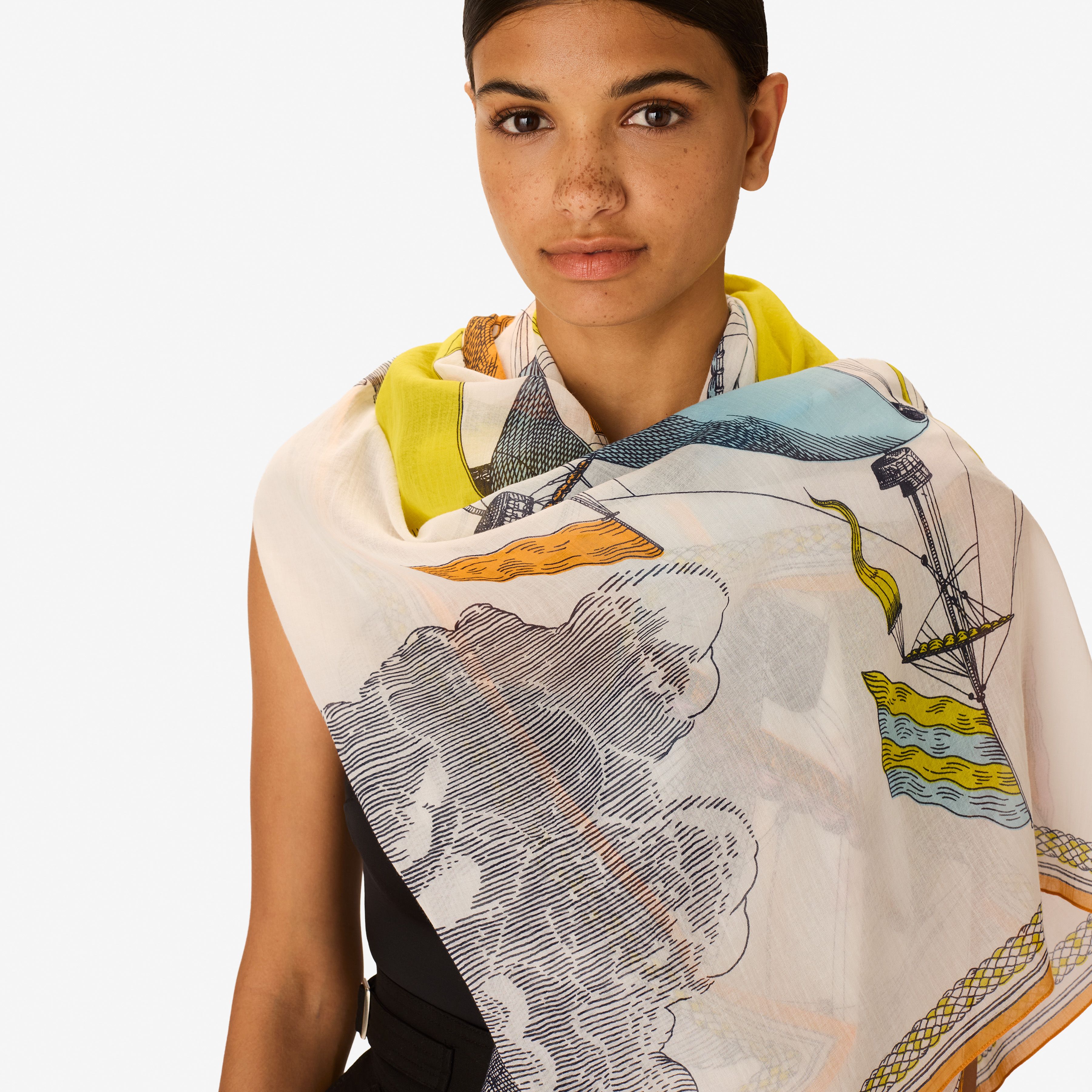 Bufanda 100 - Des Rives et des Reves - Multicolor