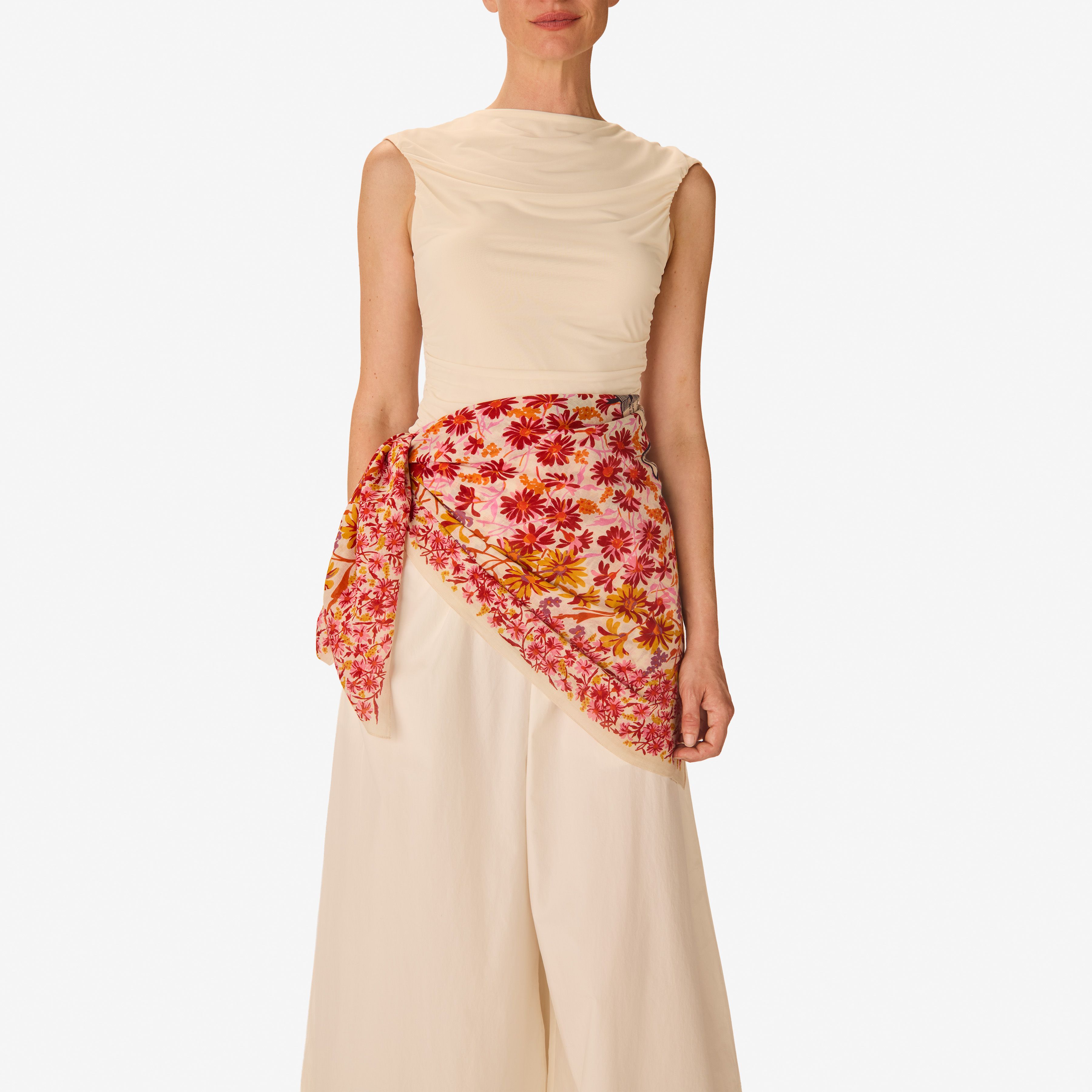 Carré 100 - Faust - Rose