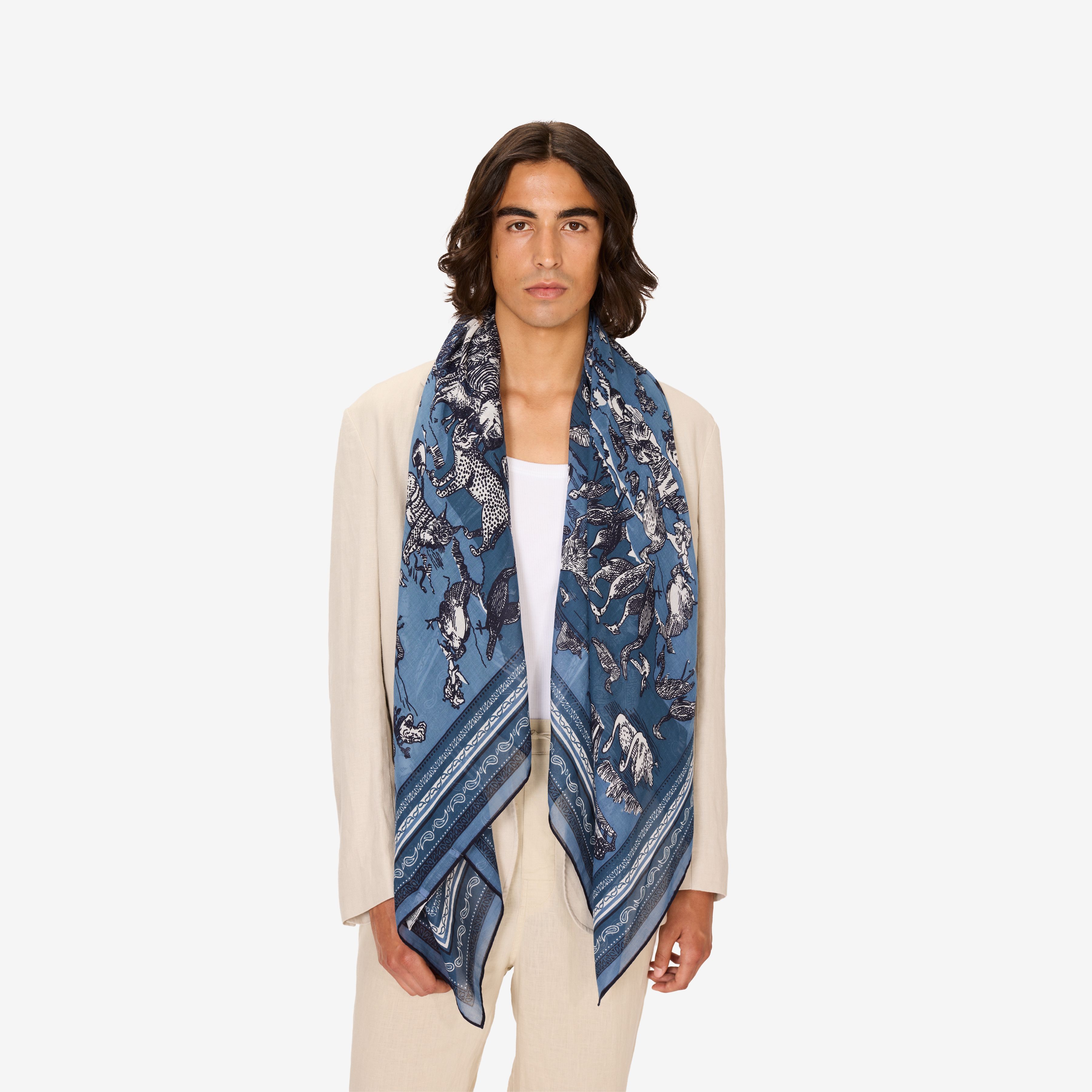 Square 130 - Reverie - Blue