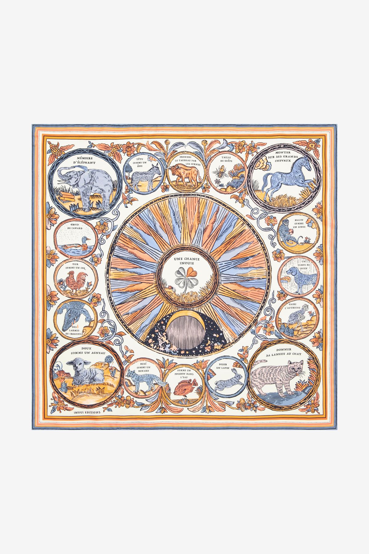 Carré 70 - Chance Inoui - Orange