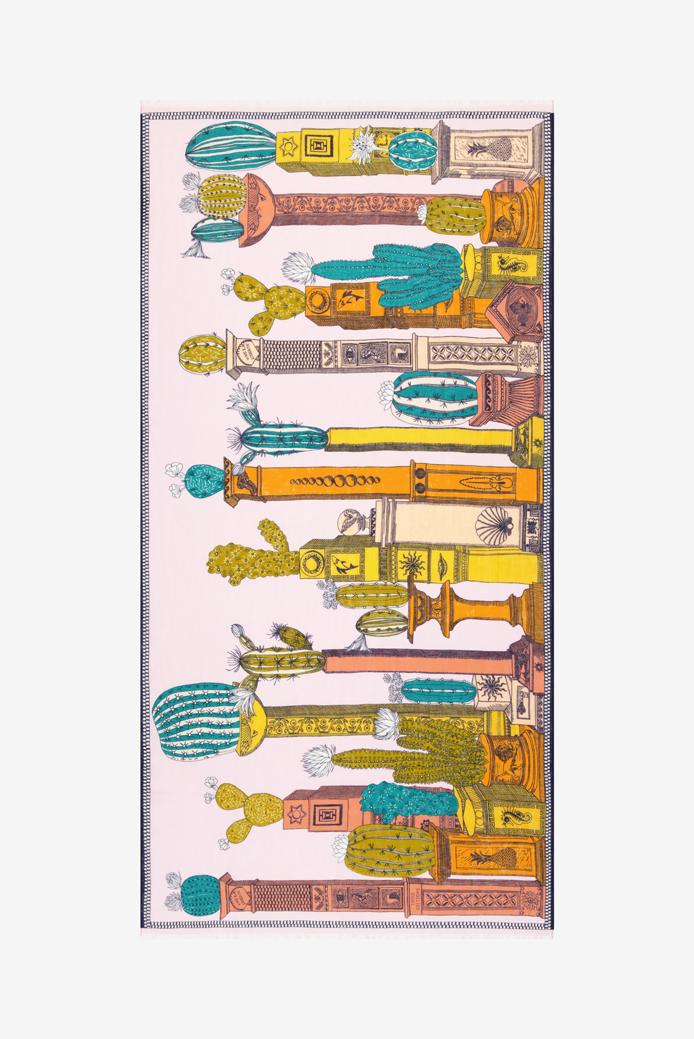 Écharpe 100 - Tequila - Pamplemousse