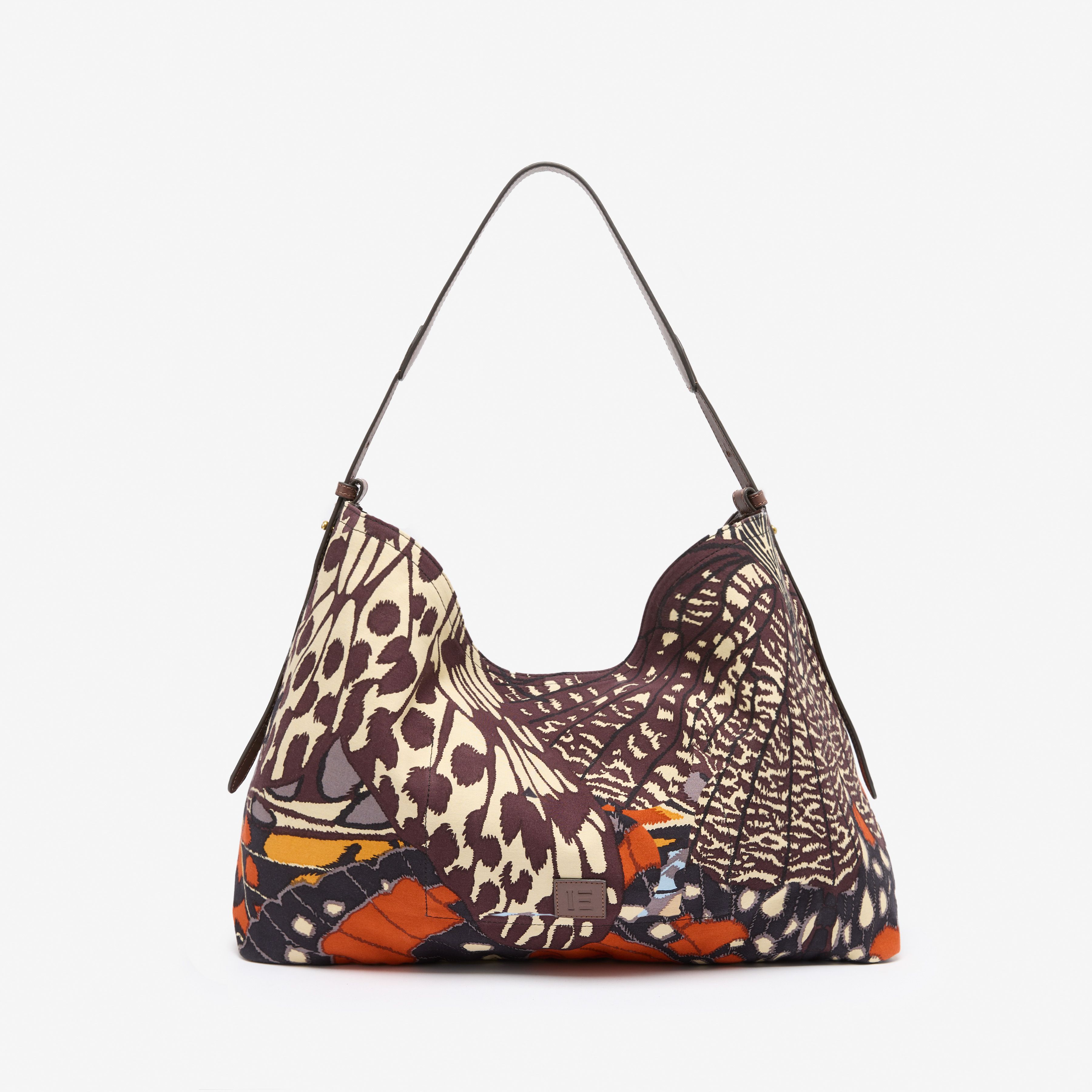 Sac Maxi Campus - Papillons - Naturel