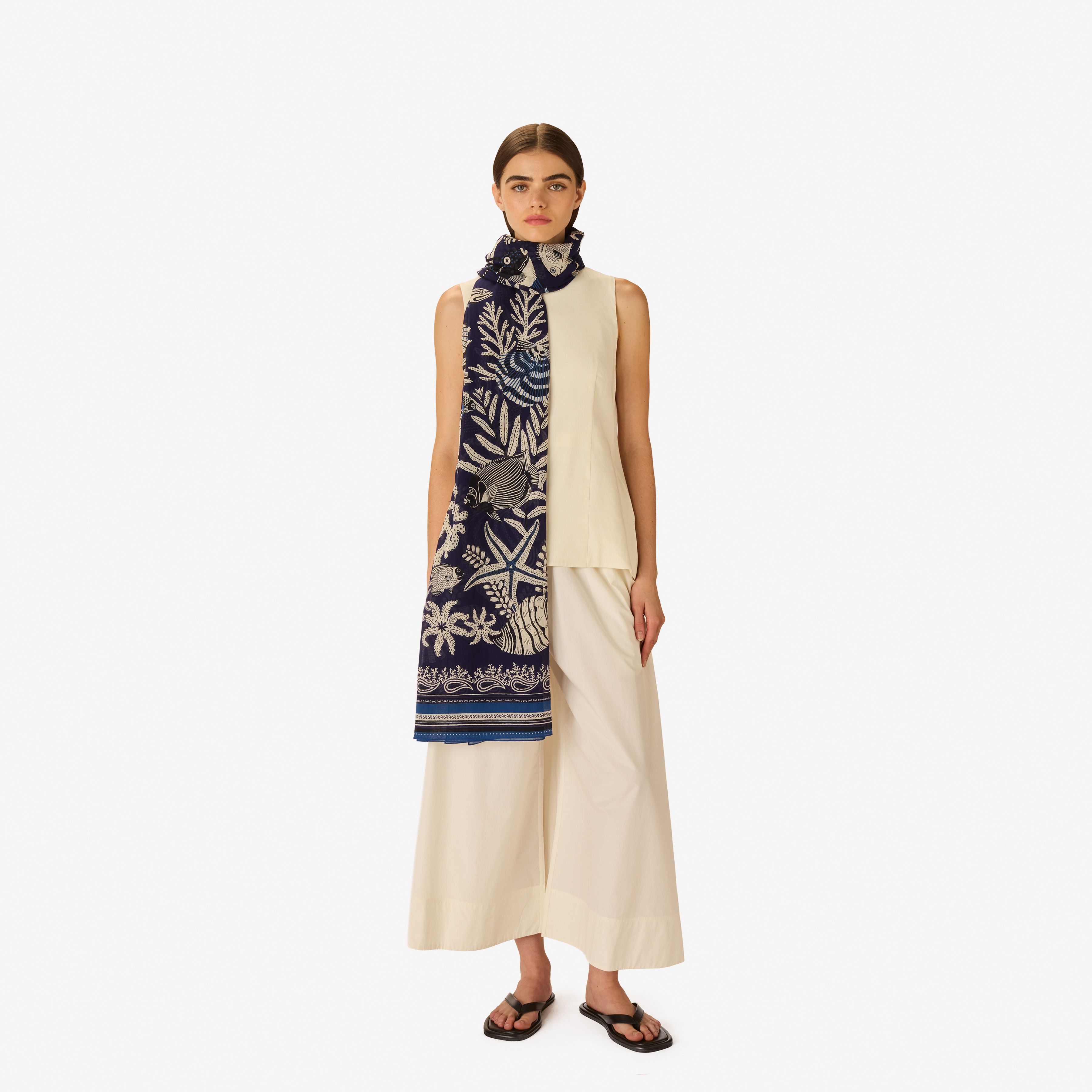 Scarf 100 - Neptune - Navy