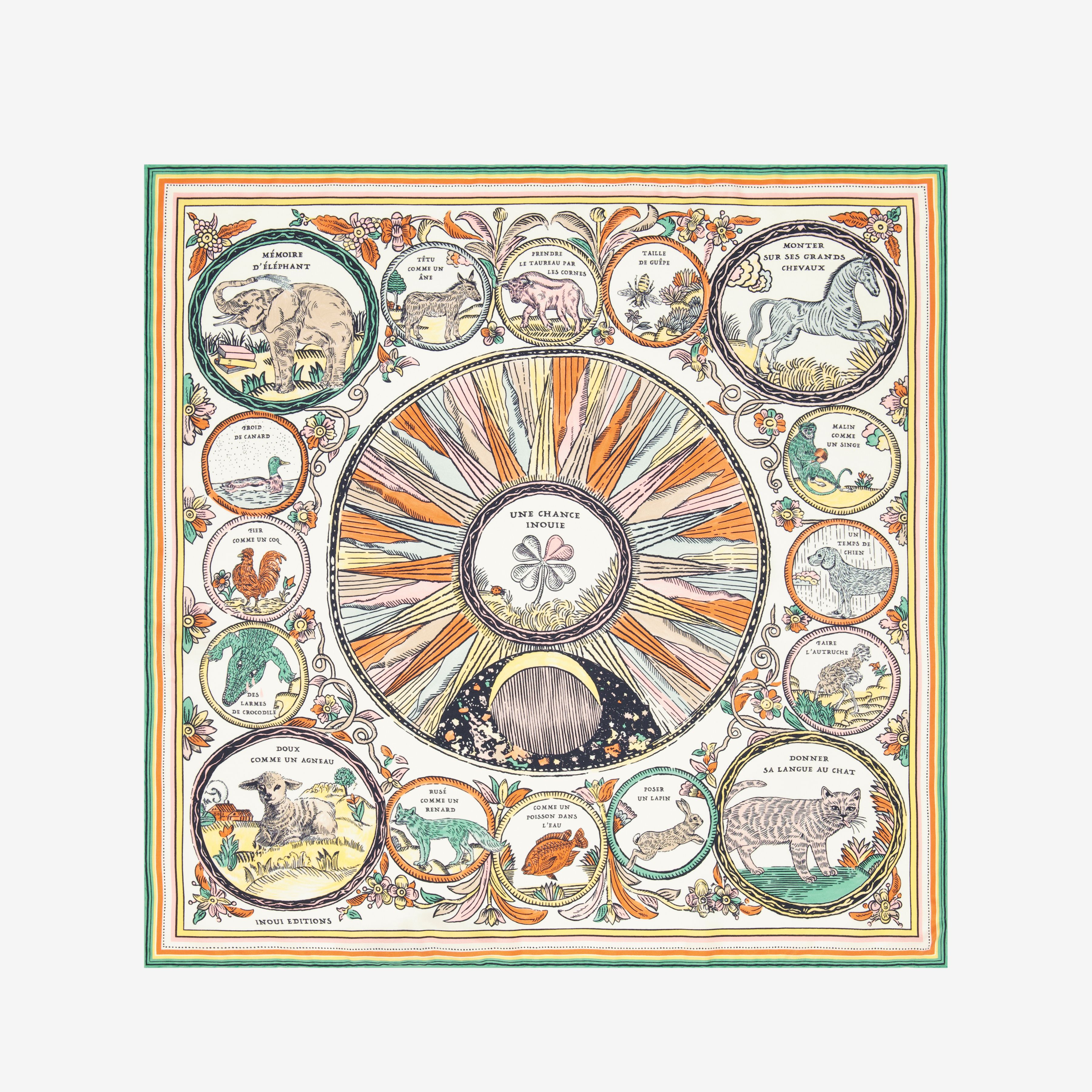 Quadratisches 70 - Chance Inoui - Bunt