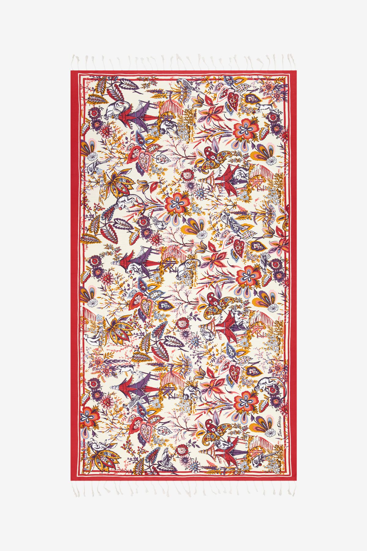 Fouta 100 - Pagode - Blanc