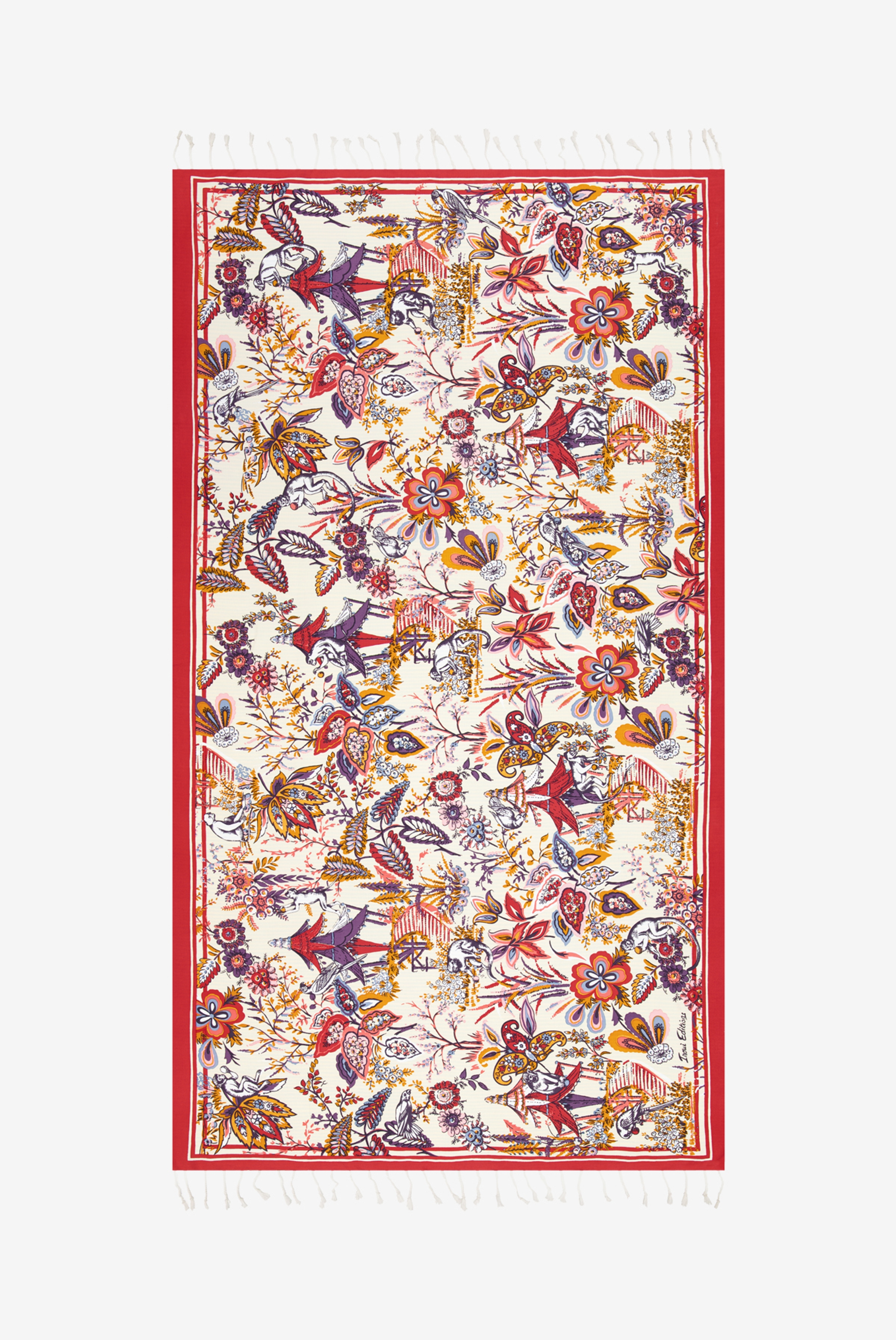 Fouta 100 - Pagode - Blanc