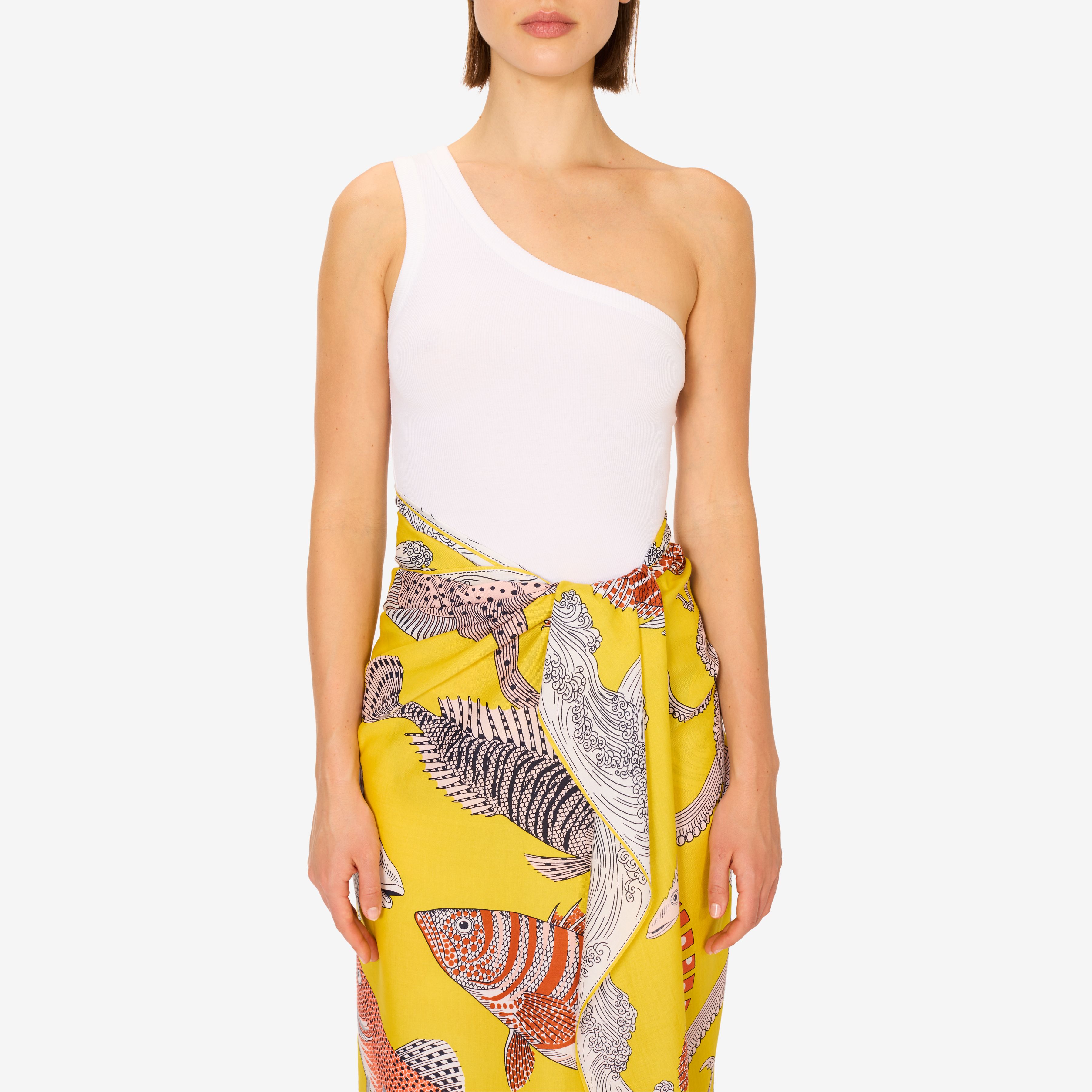 Scarf 100 - Poseidon - Yellow