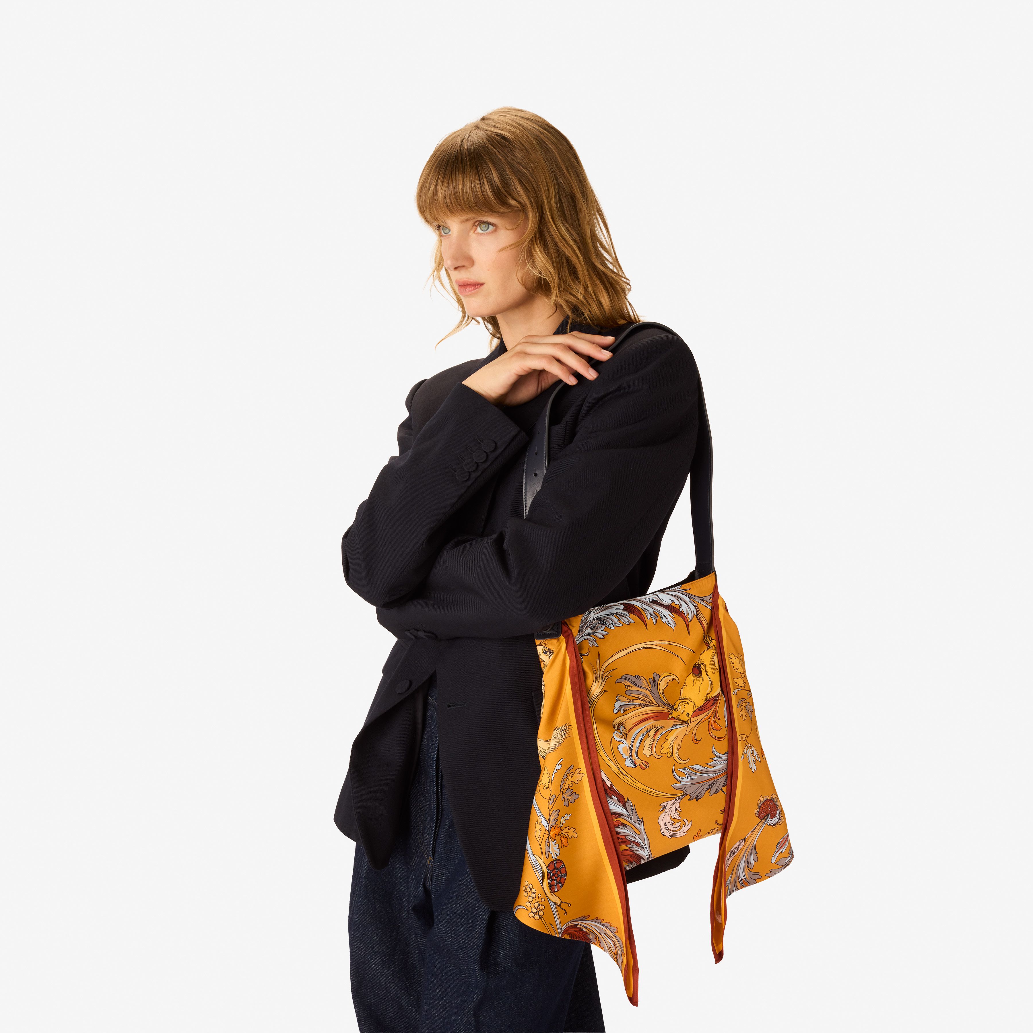 Scarf Bag - Rococo - Golden Brown