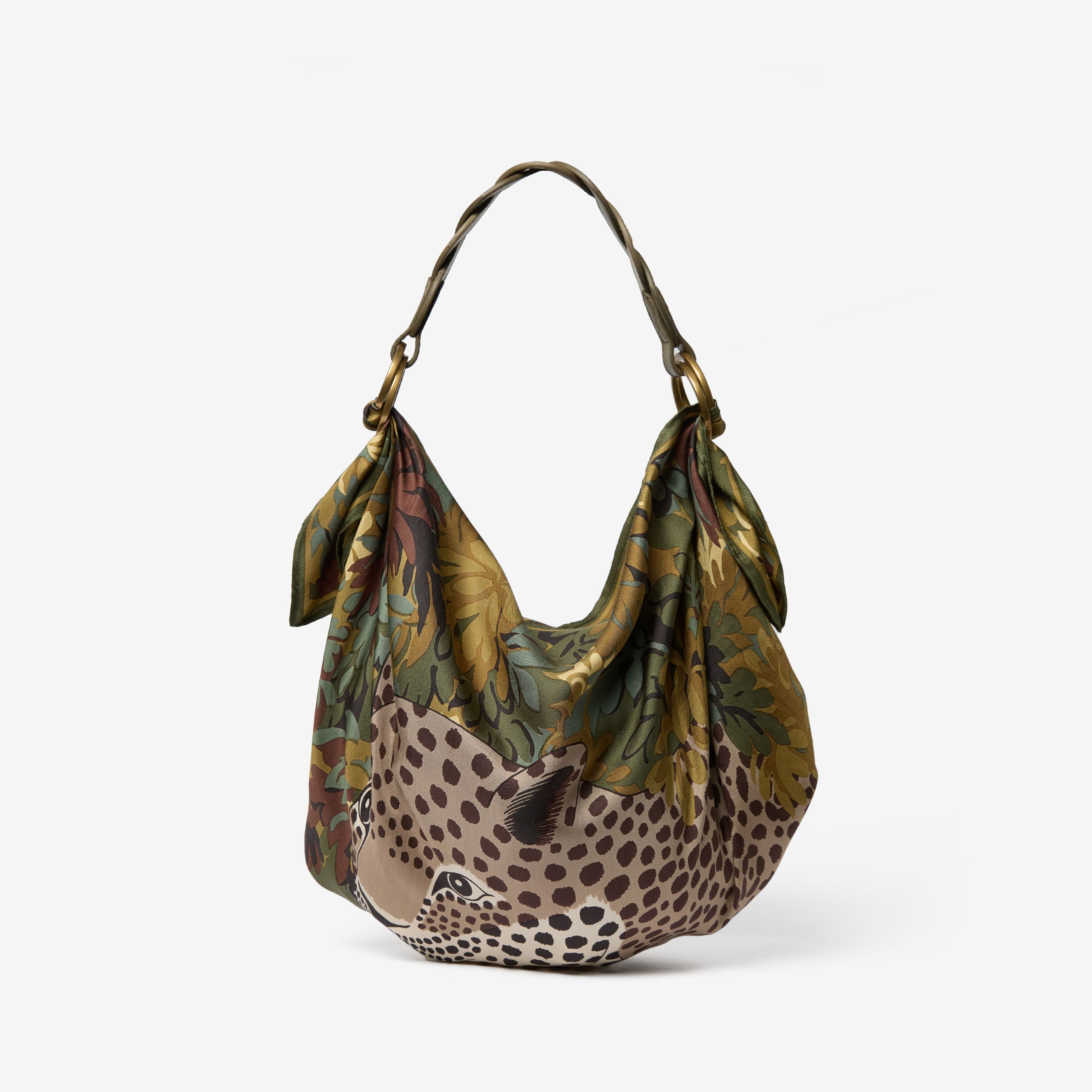 Leather Handle - Braid - Khaki