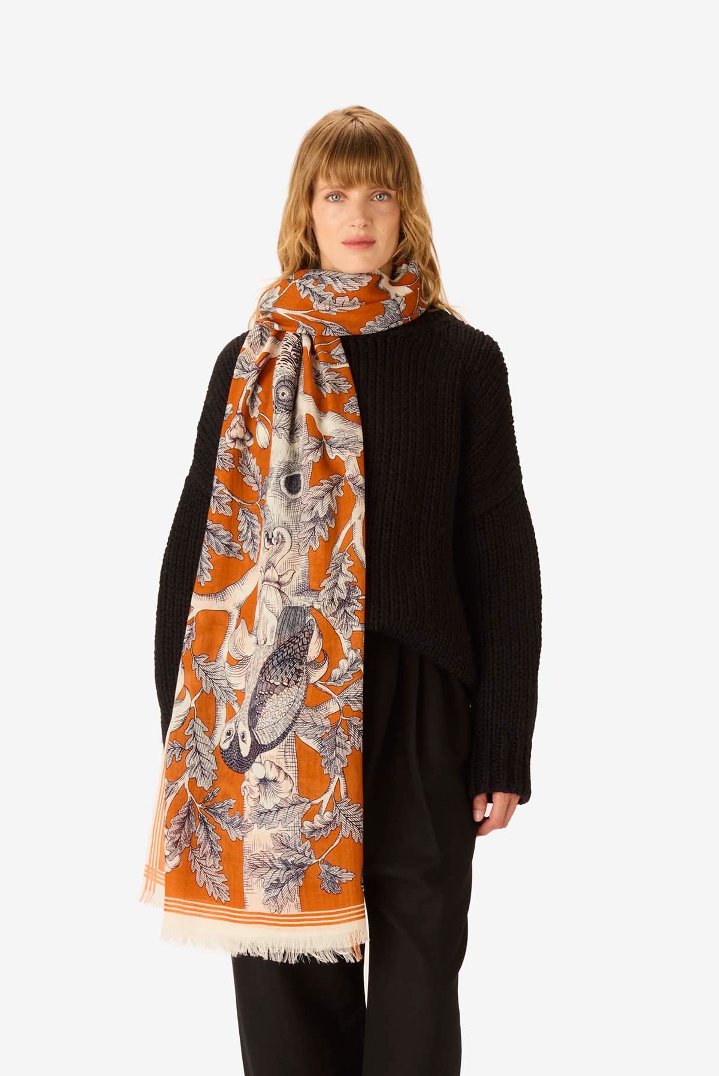 Schal 100 - Archimede - Orange