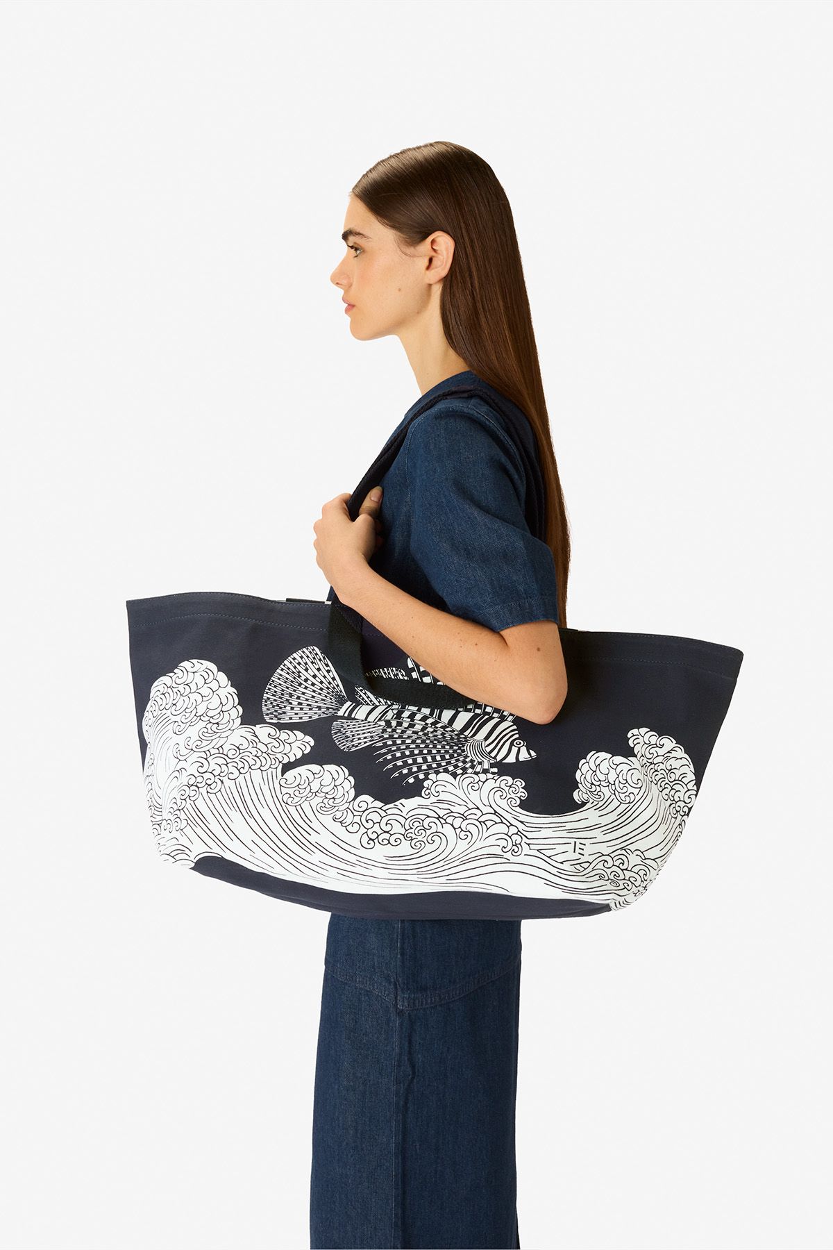 Sac Cabas - Poseidon - Bleu Marine