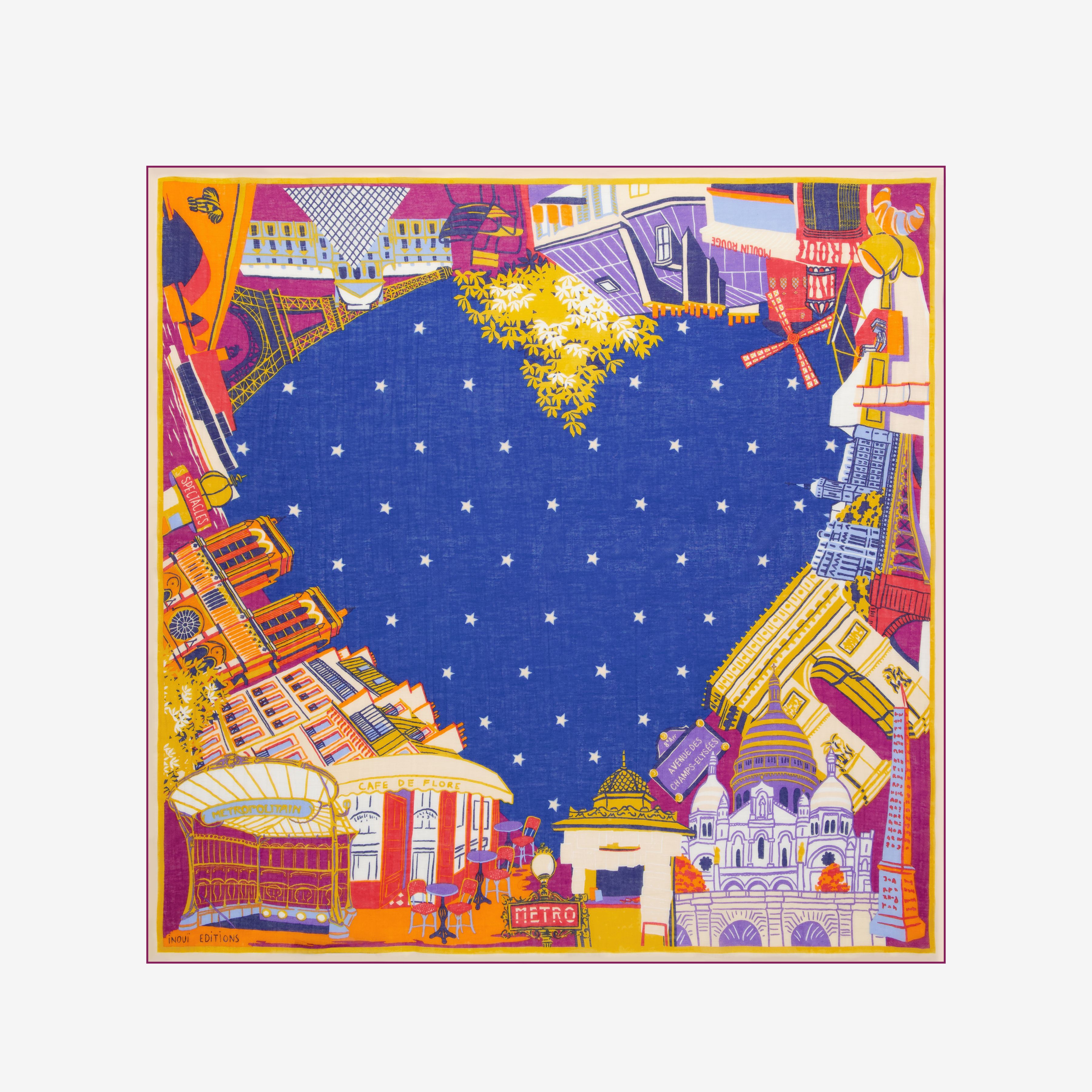 Carré 100 - J'Aime Paris - Nuit