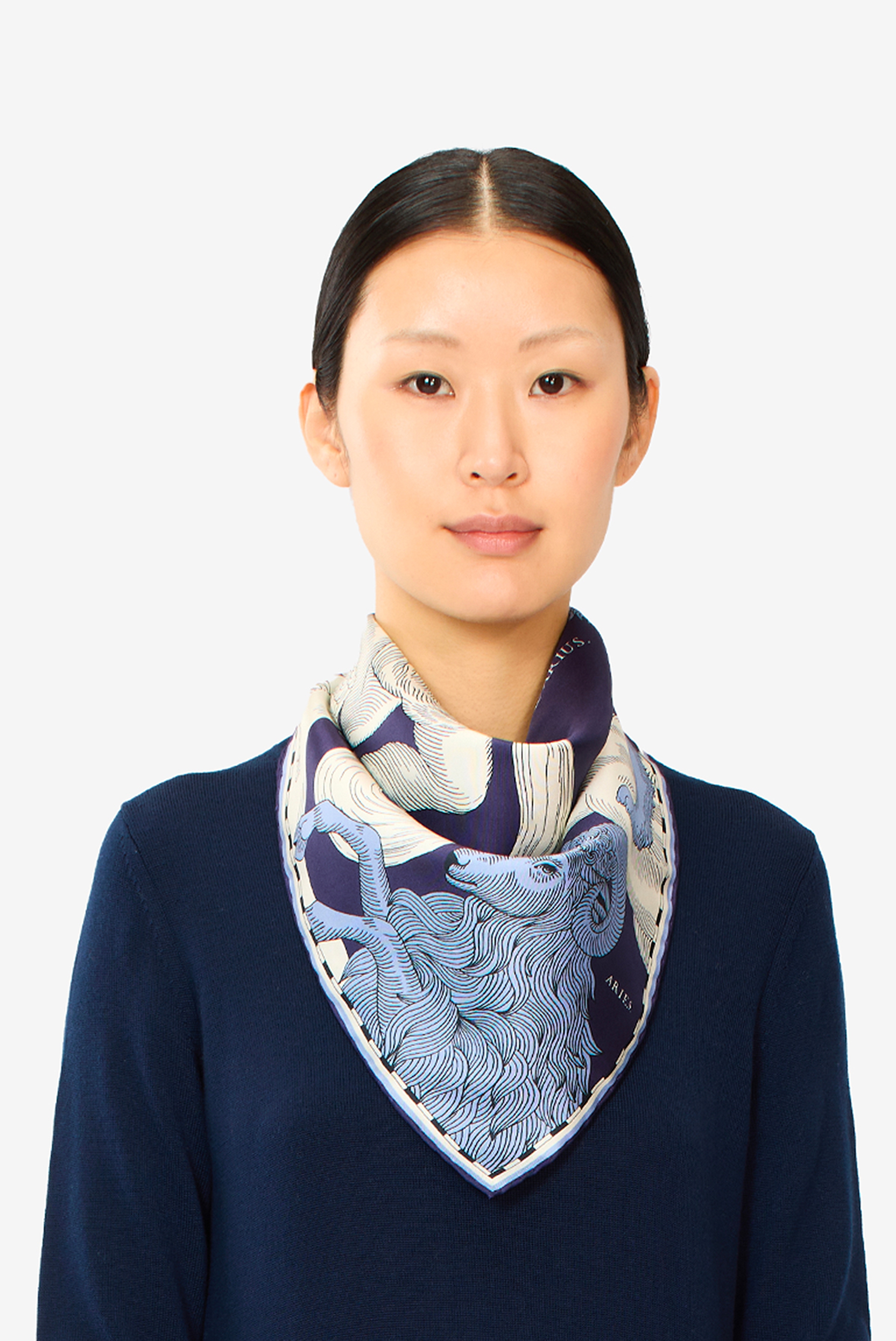 Square 65 - Astro Aquarius - Blue