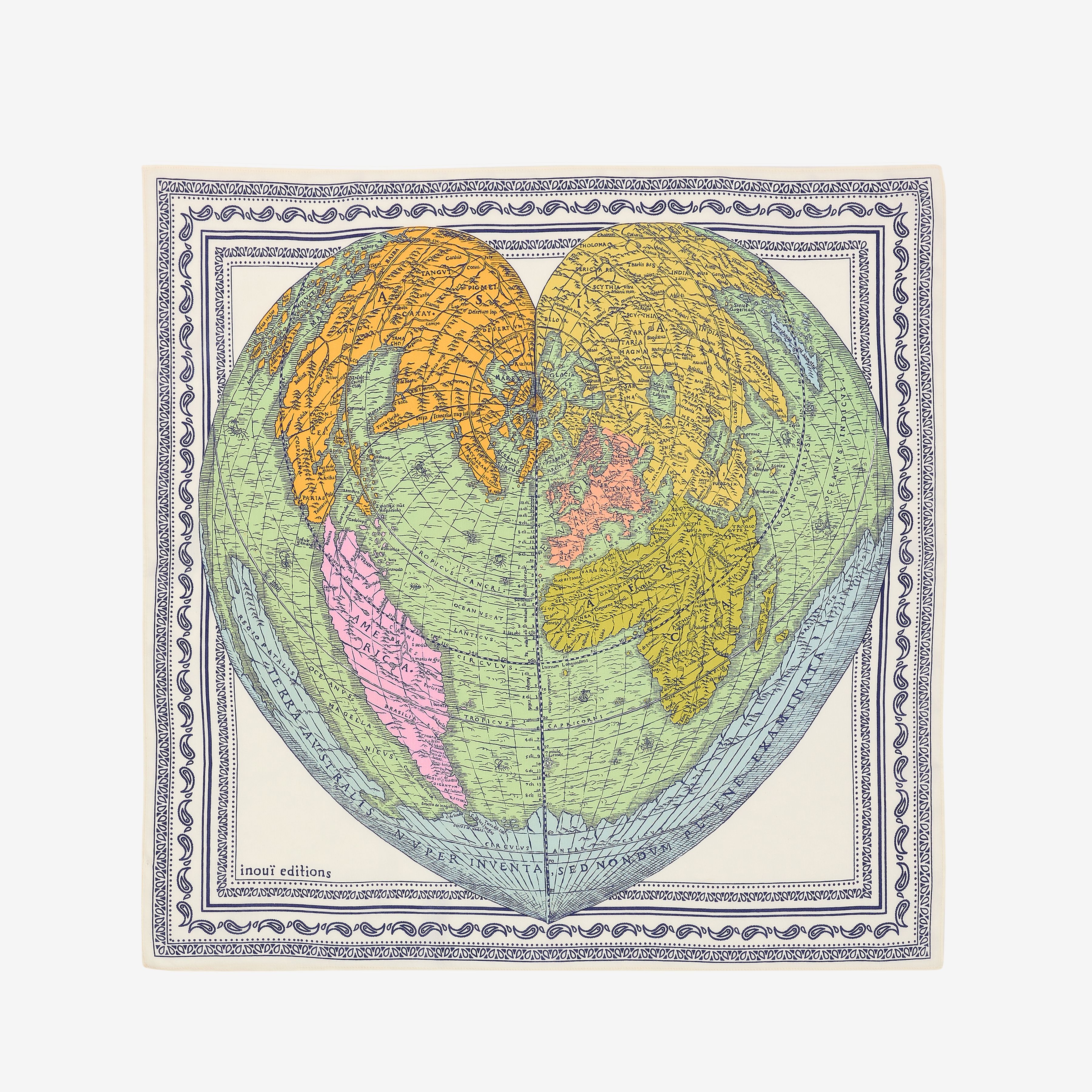 Square 65 - Mappemonde - White