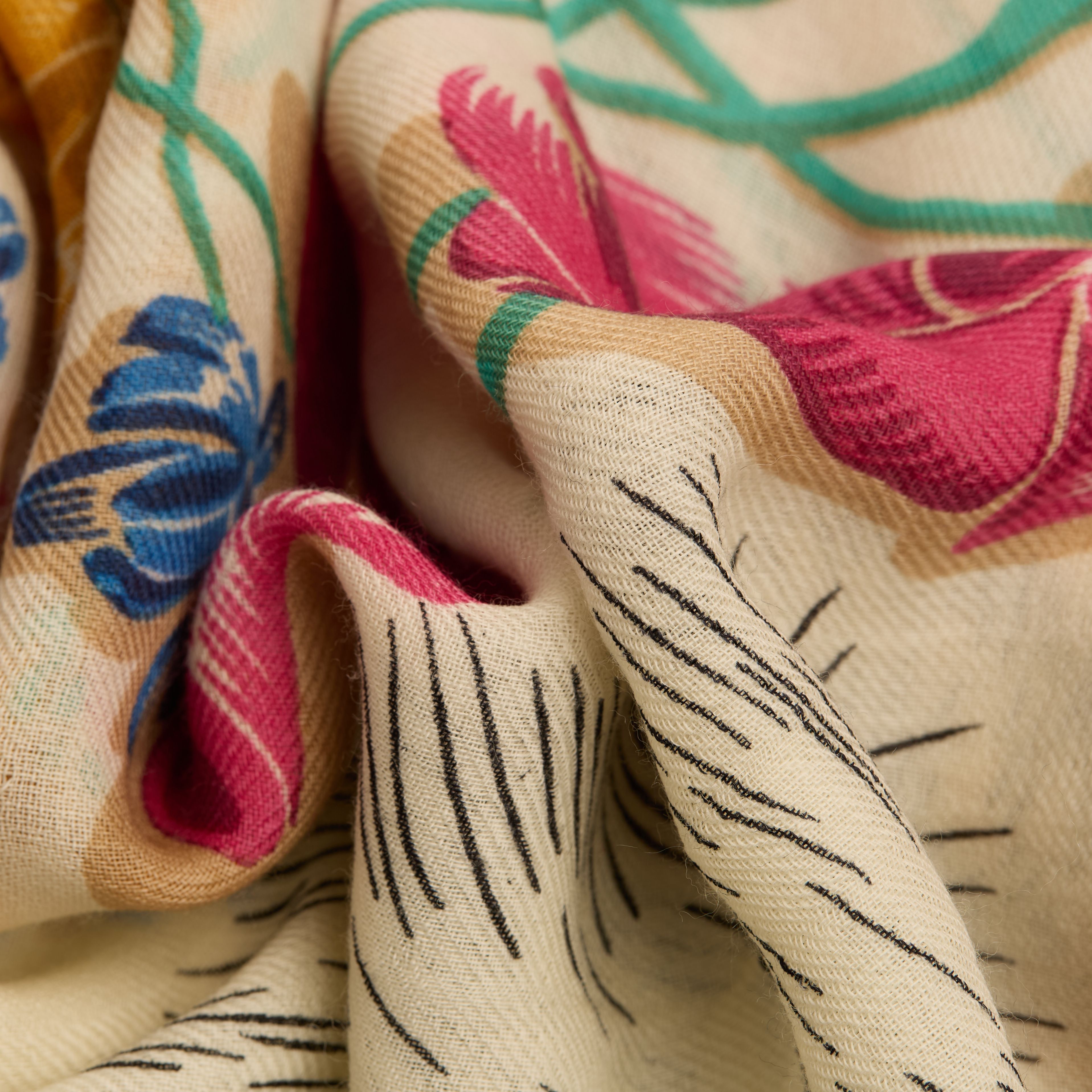 Quadratisches 70 - Toutou - Weiß