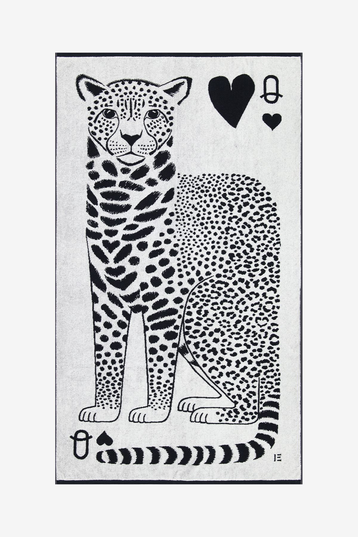 Serviette de Plage - Queen - Blanc