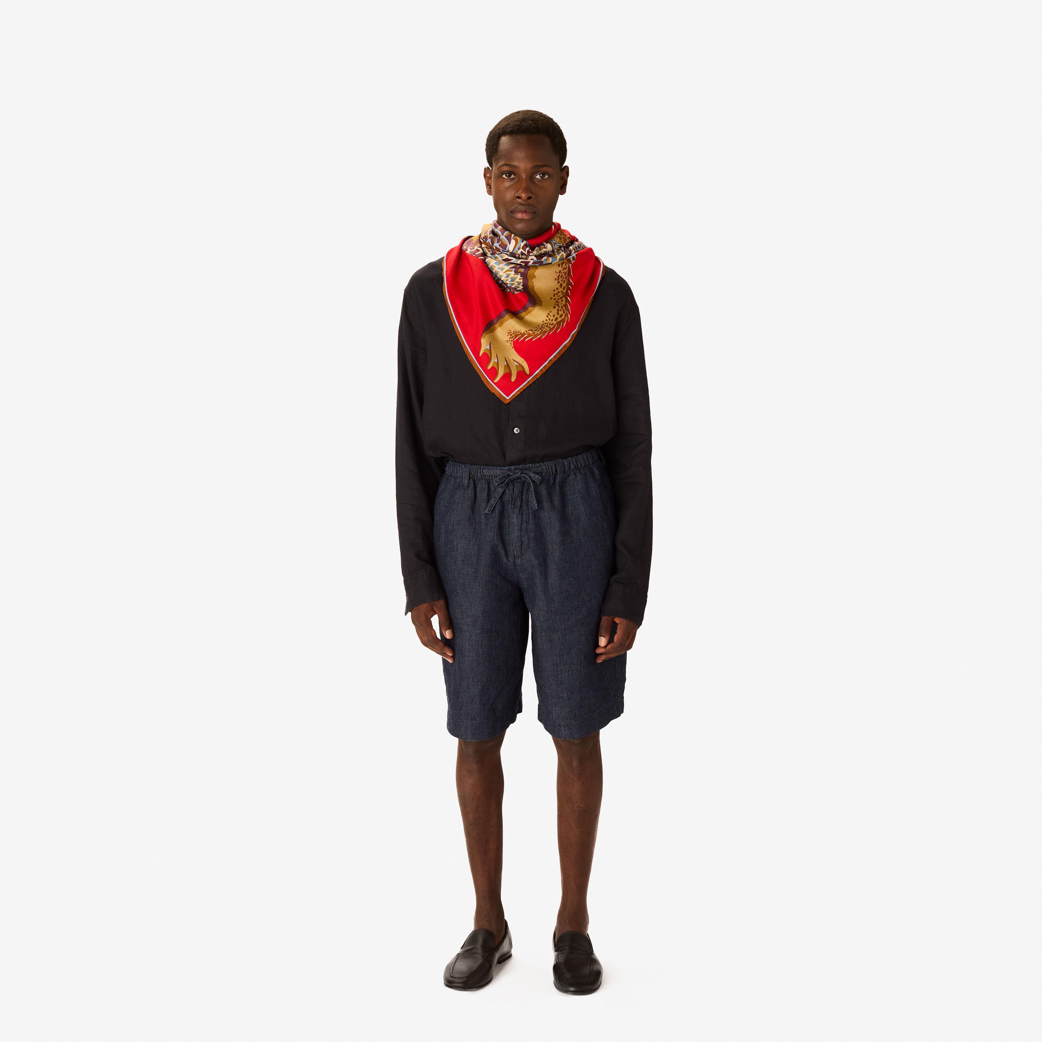 Square 100 - Croco - Red