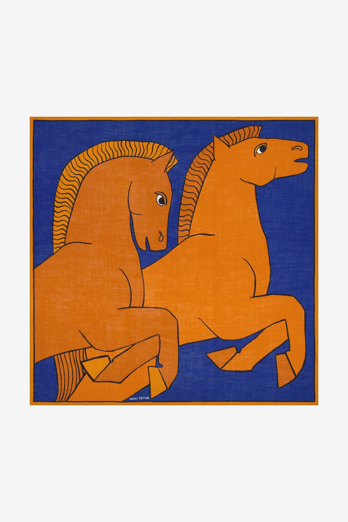 Carré 130 - Cavale - Bleu Marine