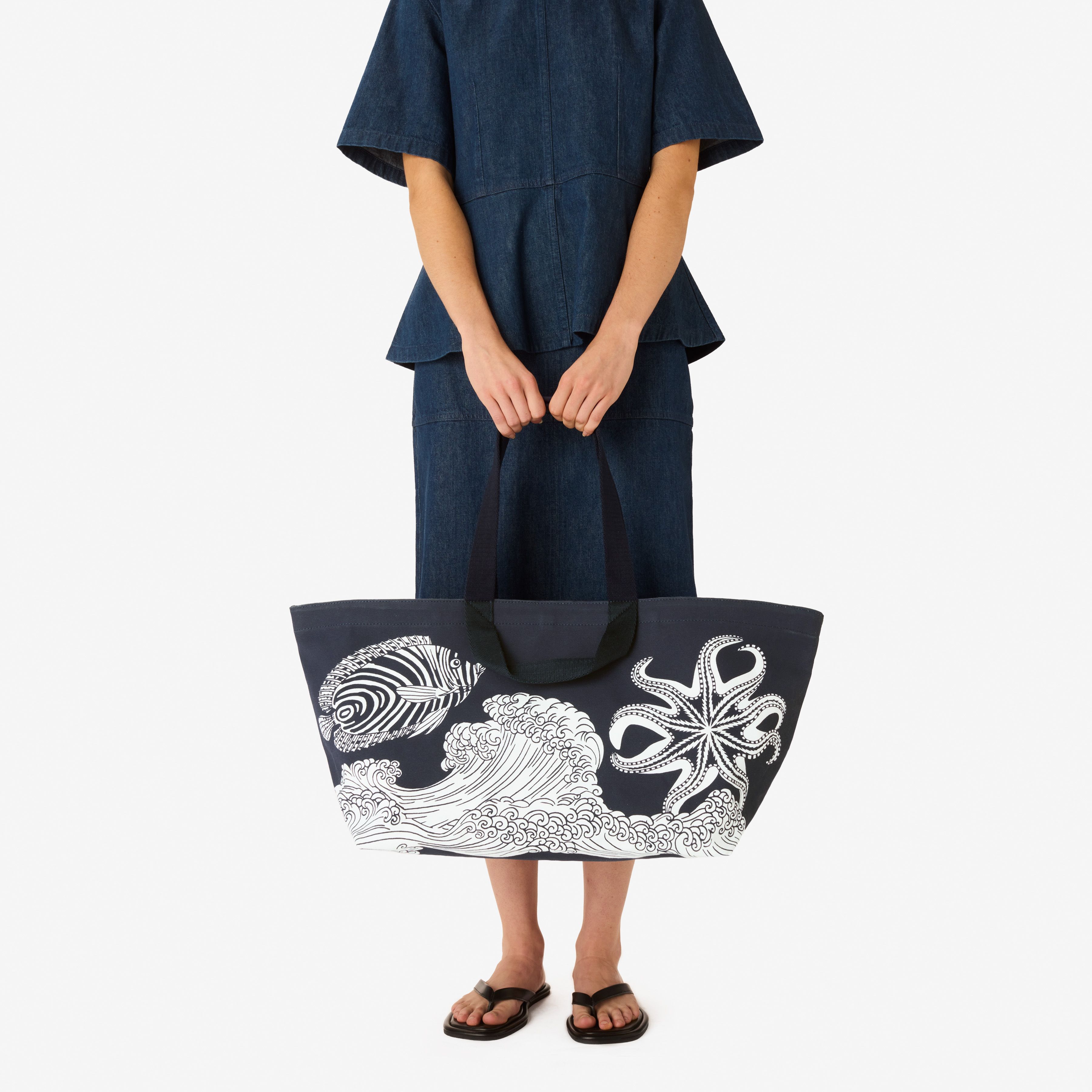 Sac Cabas - Poseidon - Bleu Marine