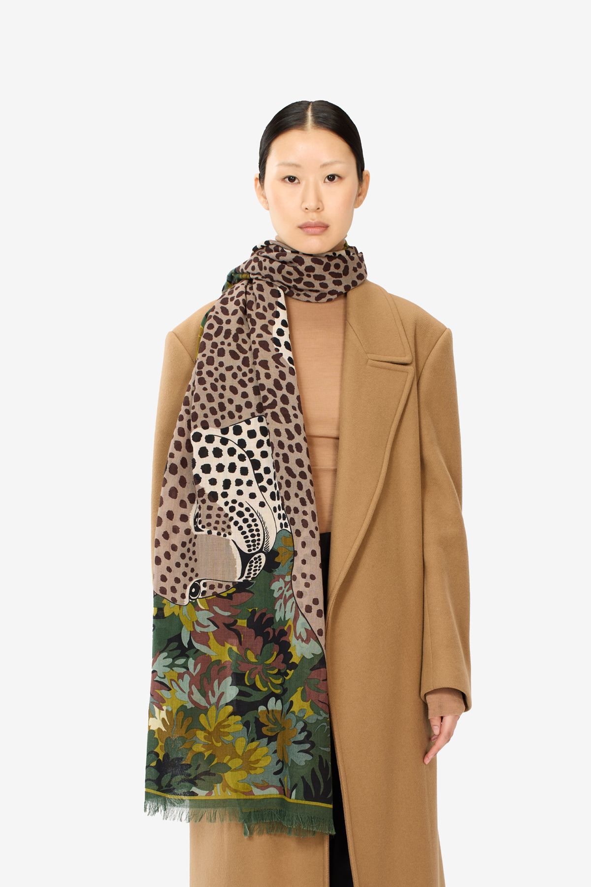 Écharpe 70 - Mike - Kaki