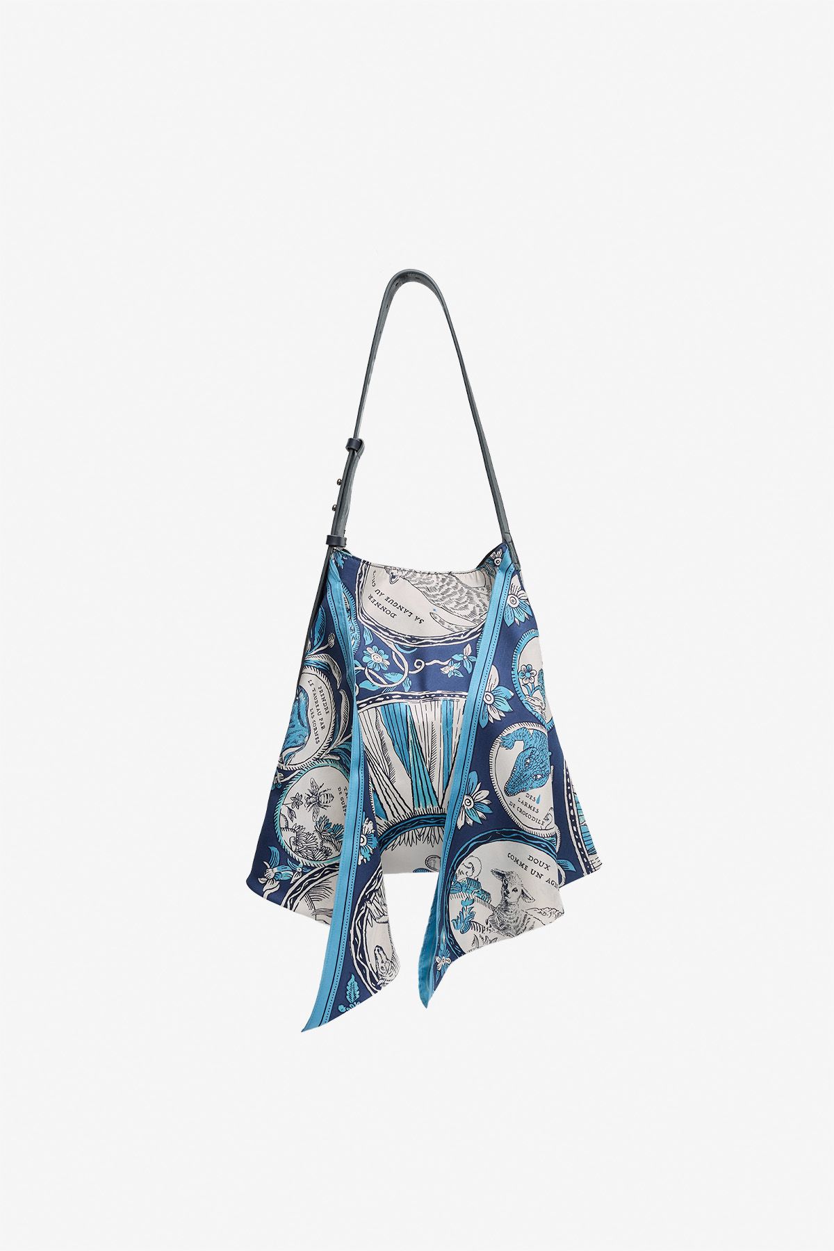 Sac Foulard - Chance Inoui - Bleu Marine
