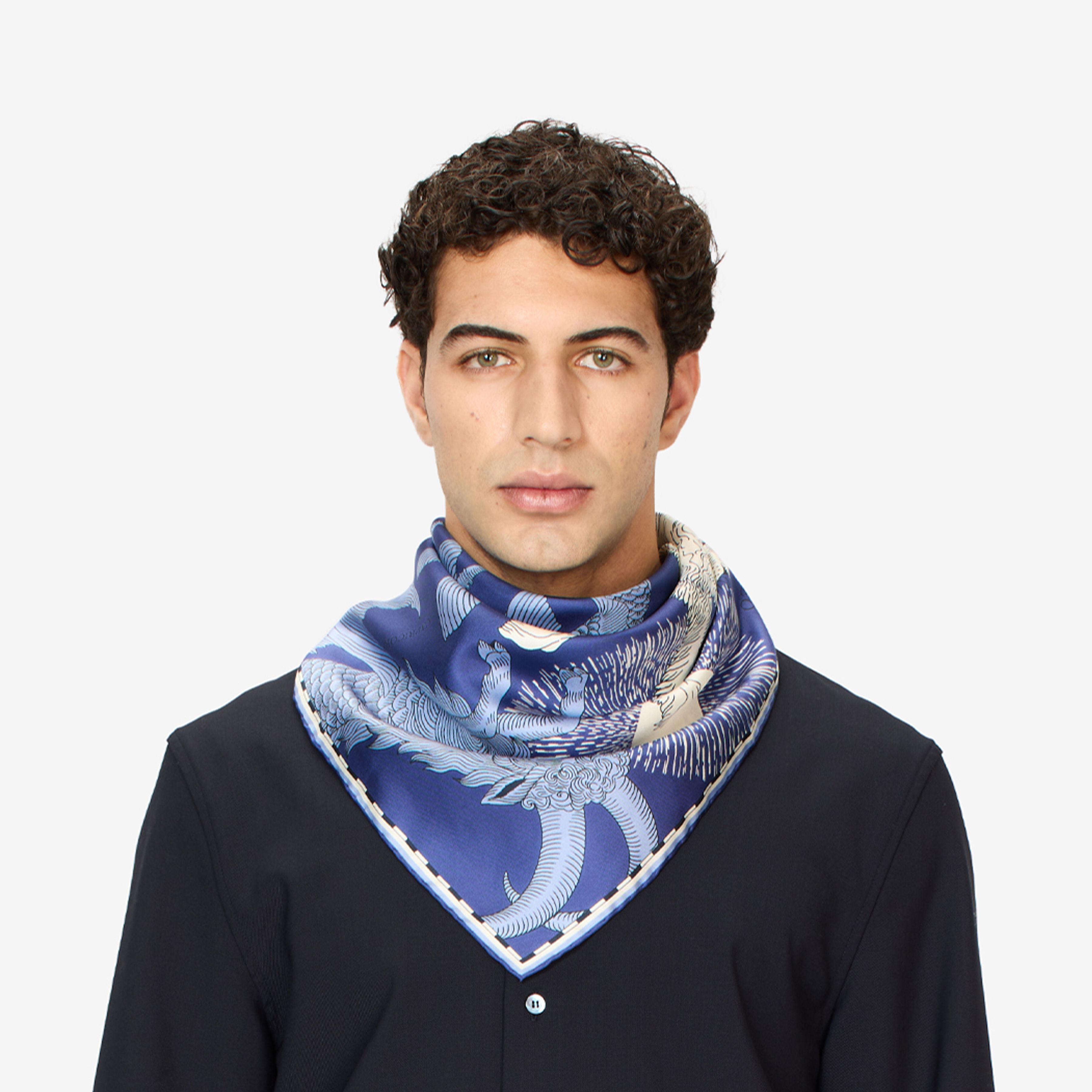 Carré 65 - Astro Leo - Bleu