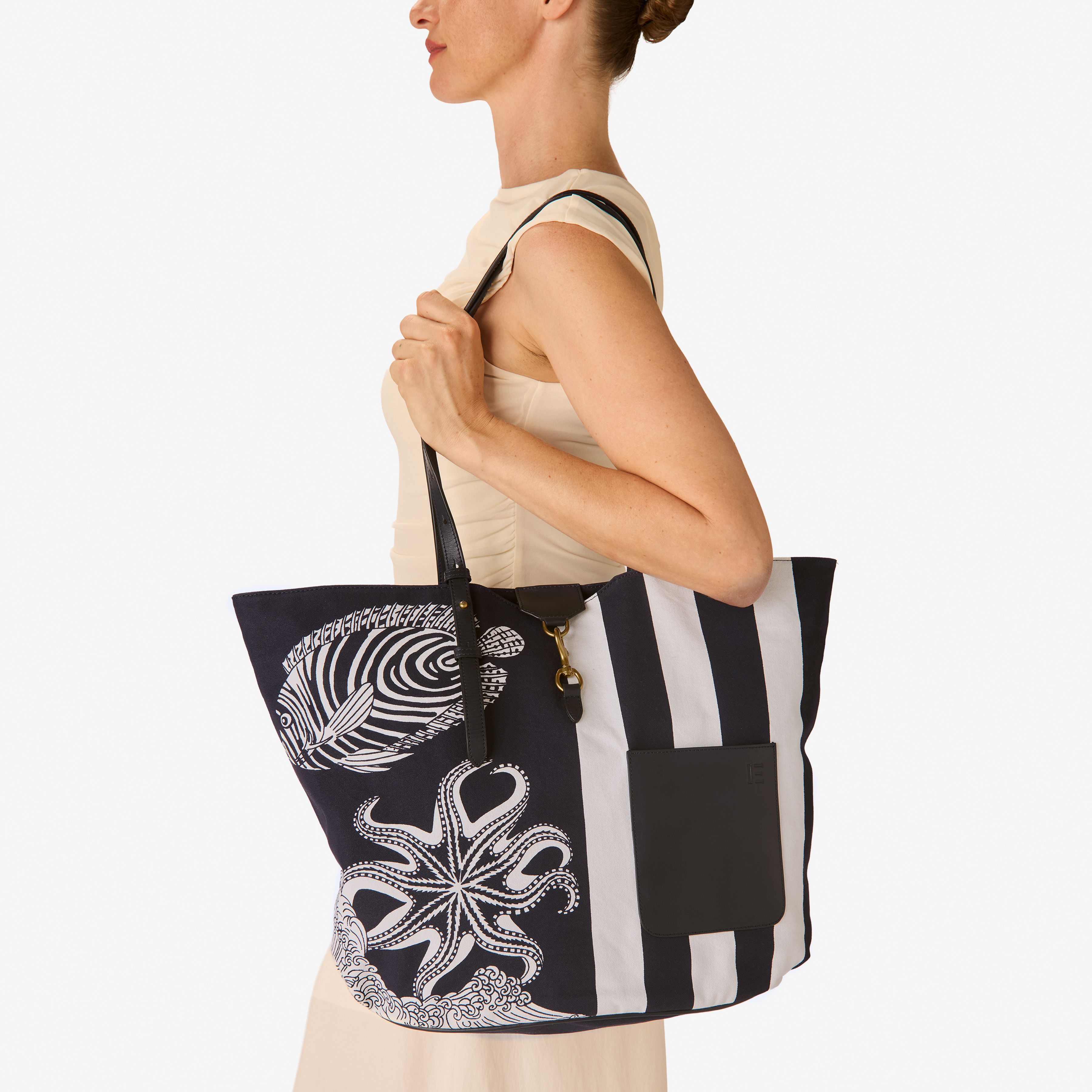 Sac Soft Shopping - Poseidon - Bleu Marine