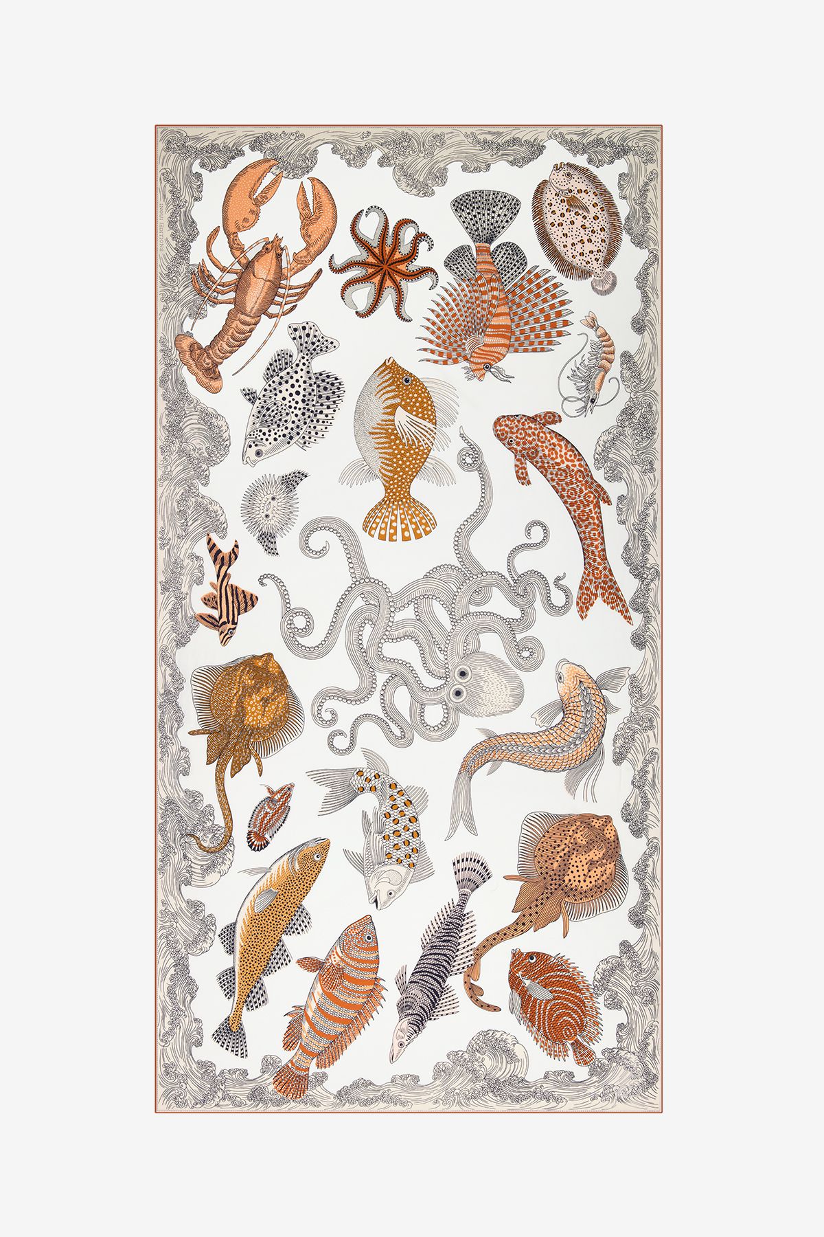 Écharpe  100 - Poseidon - Naturel