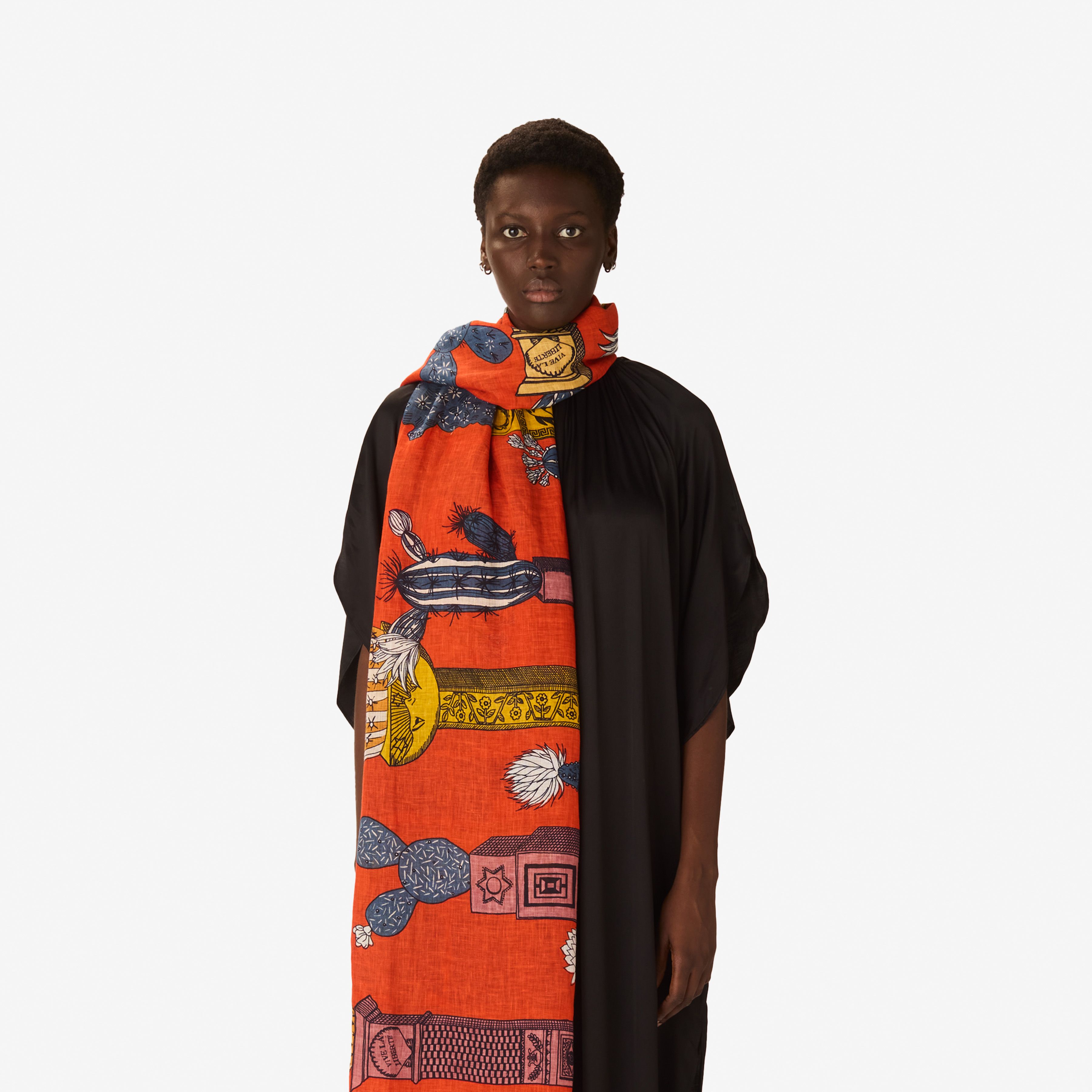 Scarf 100 - Tequila - Orange