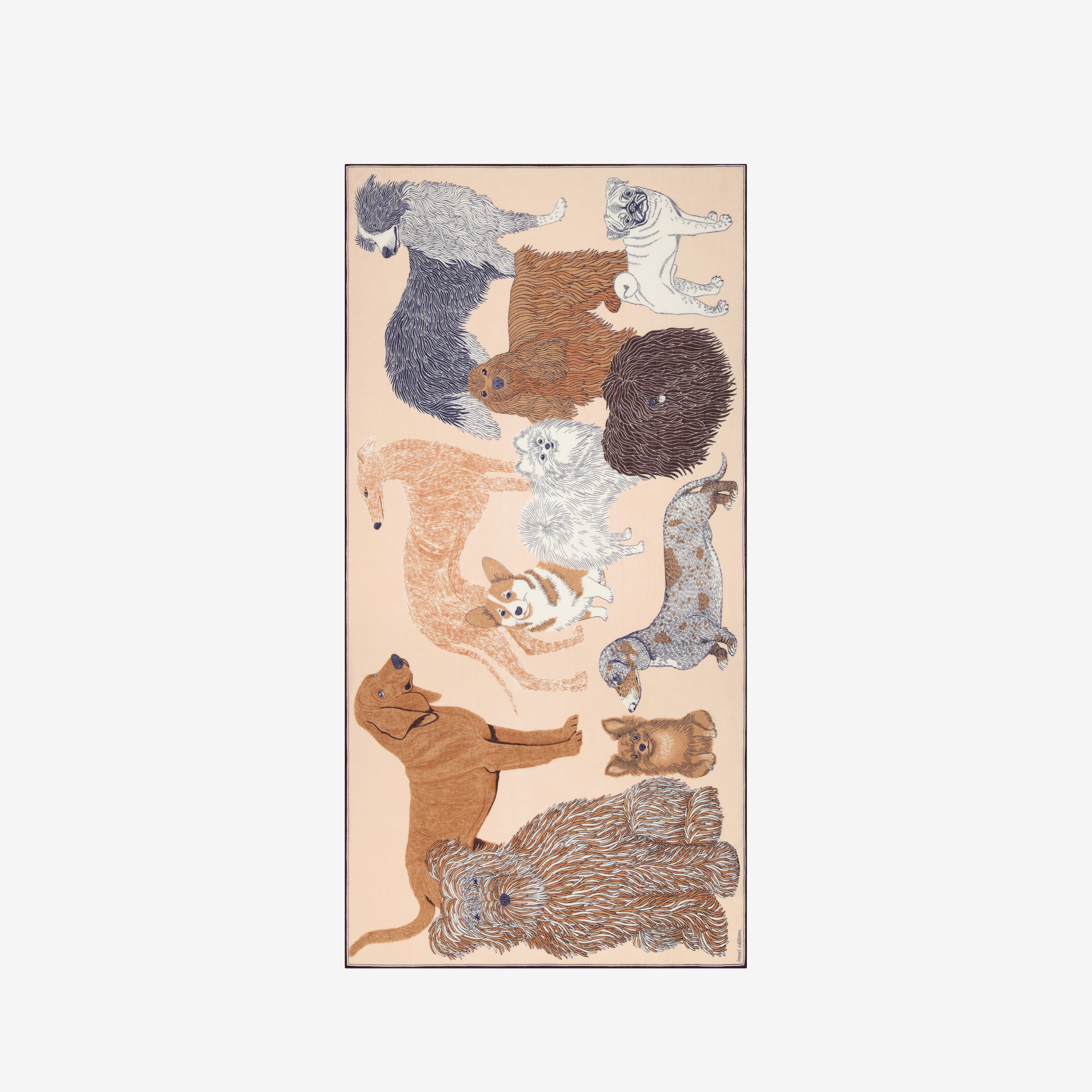 Scarf 100 - Toutou - Nude