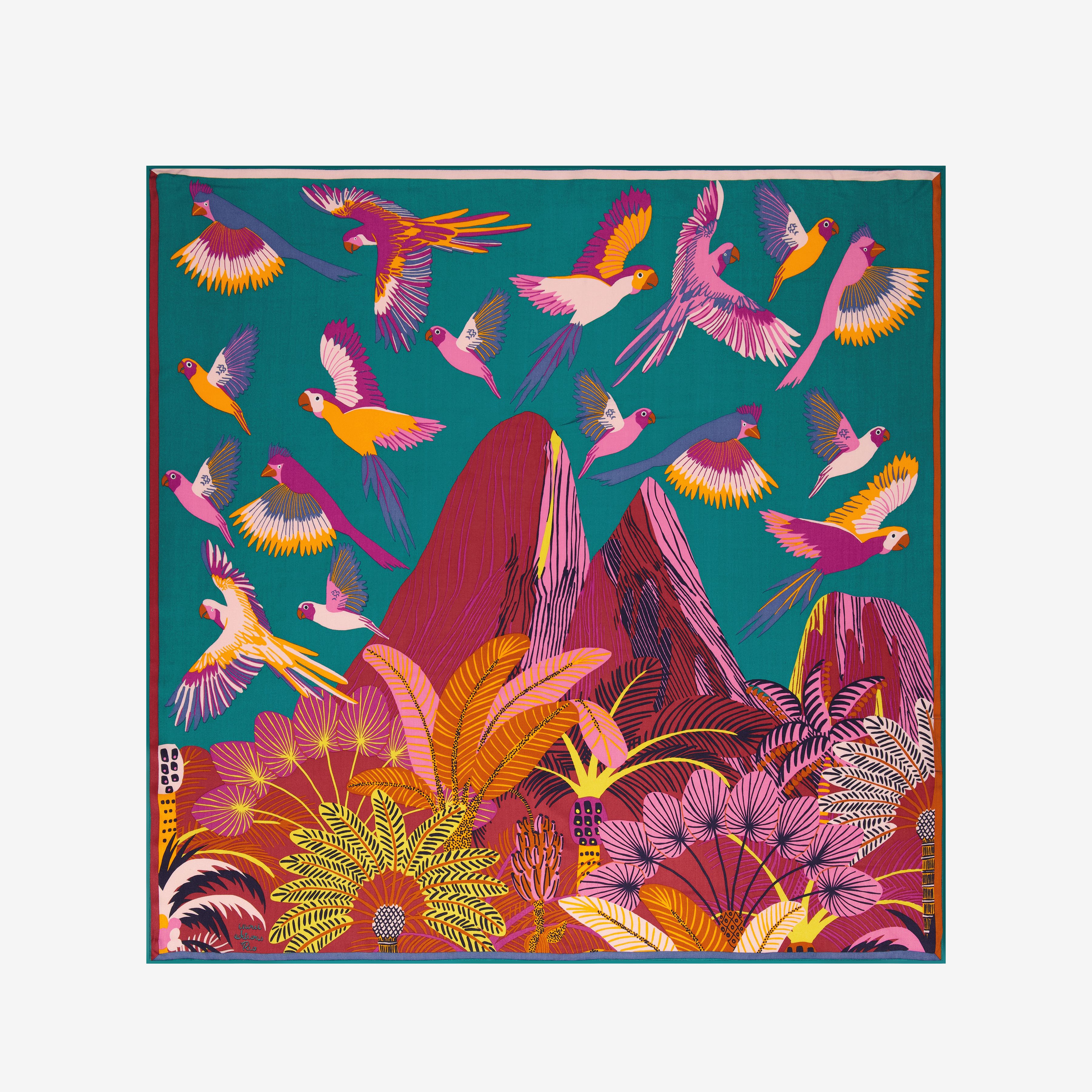 Square 100 - Rio - Emerald