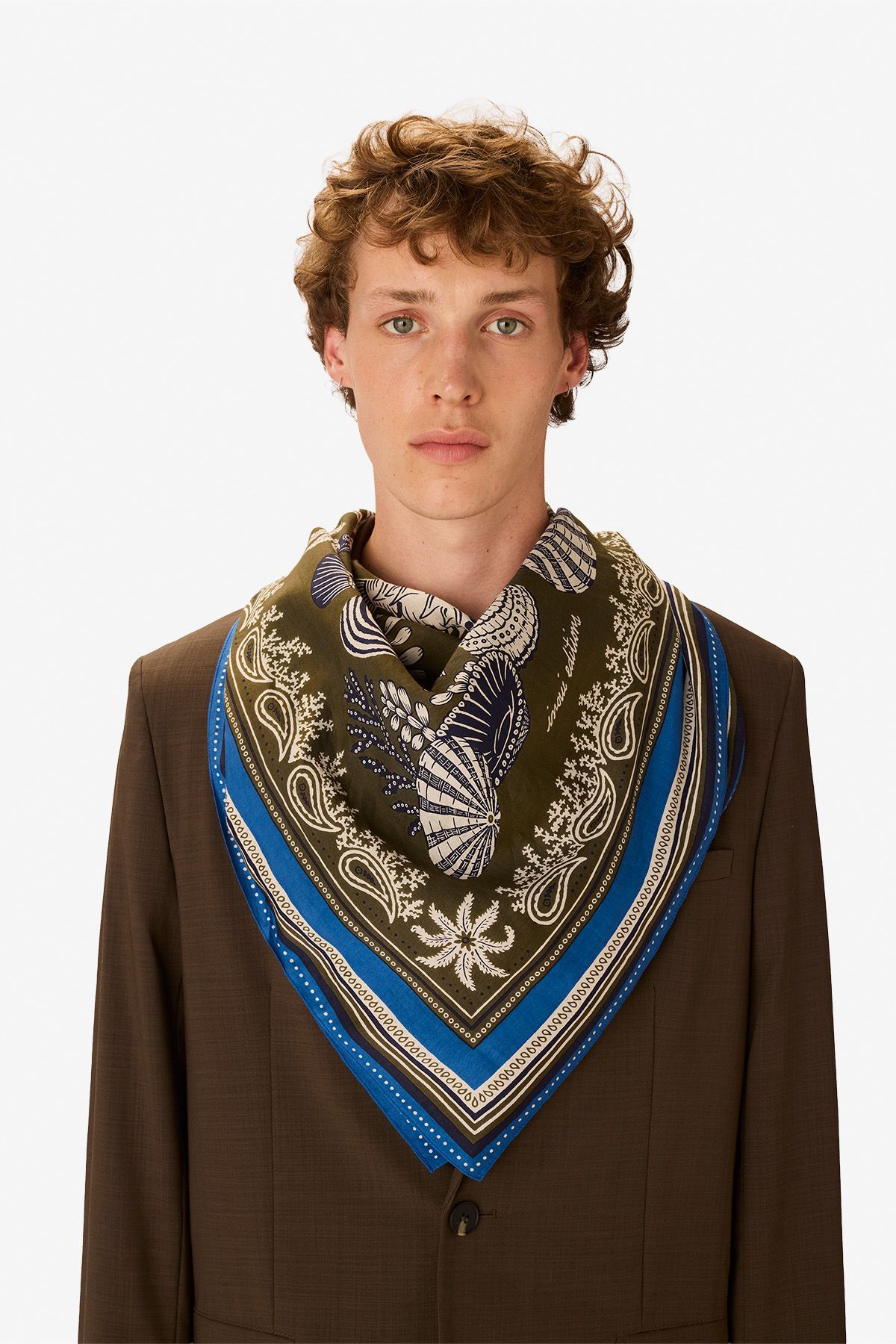 Carré 100 - Neptune - kaki