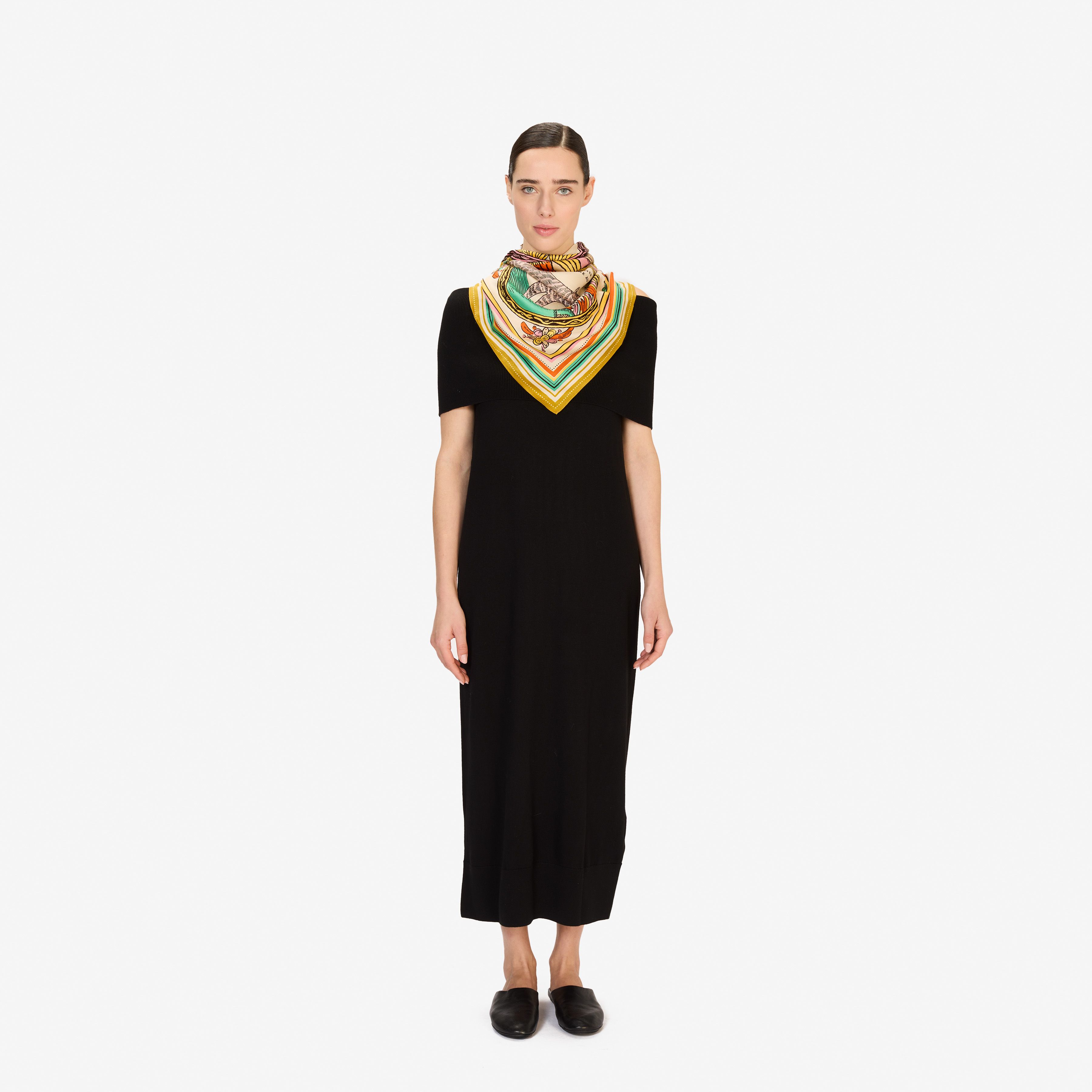 Quadratisches 130 - Chance Inoui - Bunt