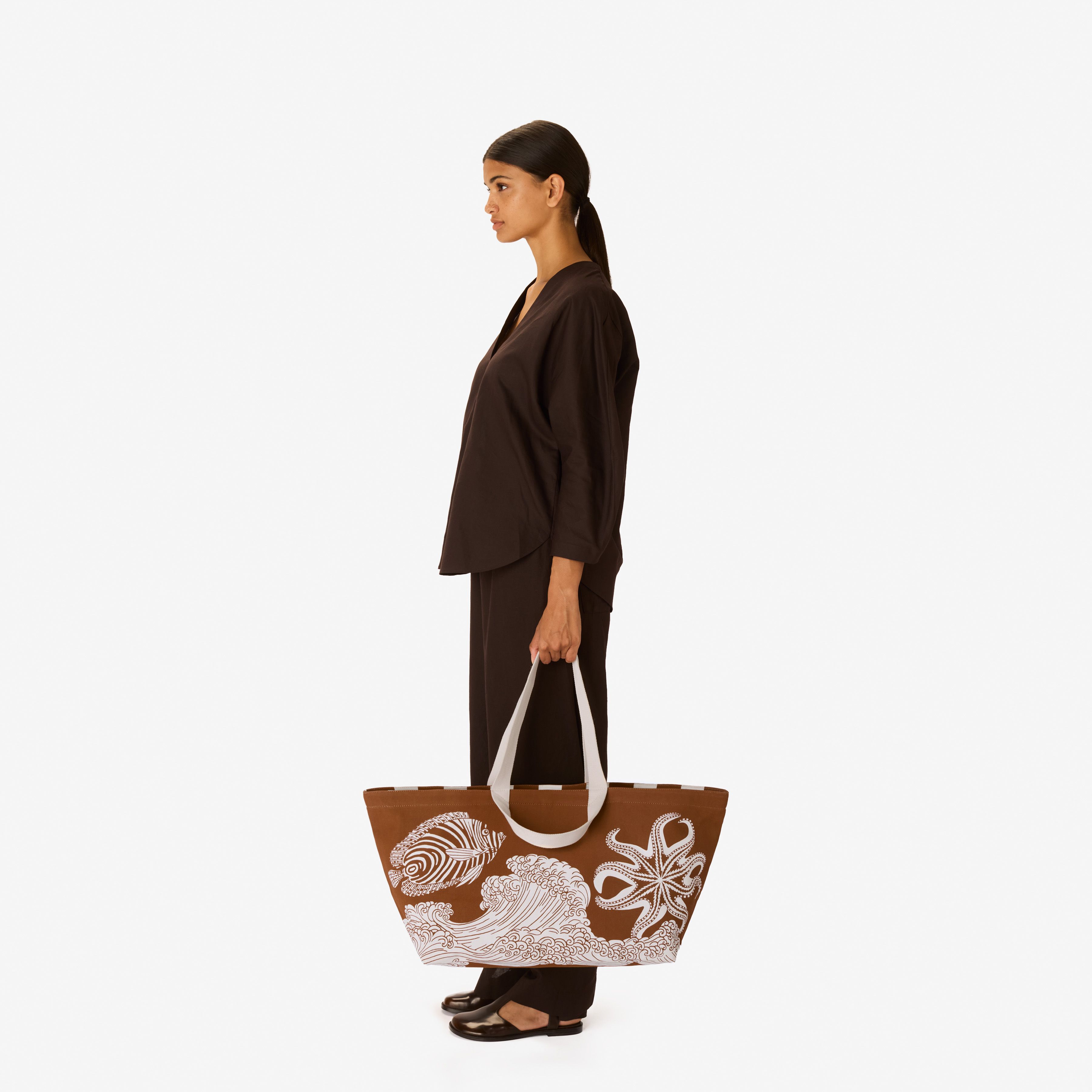 Sac Cabas - Poseidon - Marron