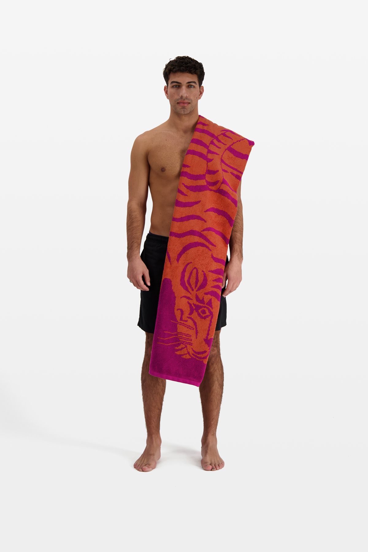 Serviette de Plage - Todd - Fuchsia