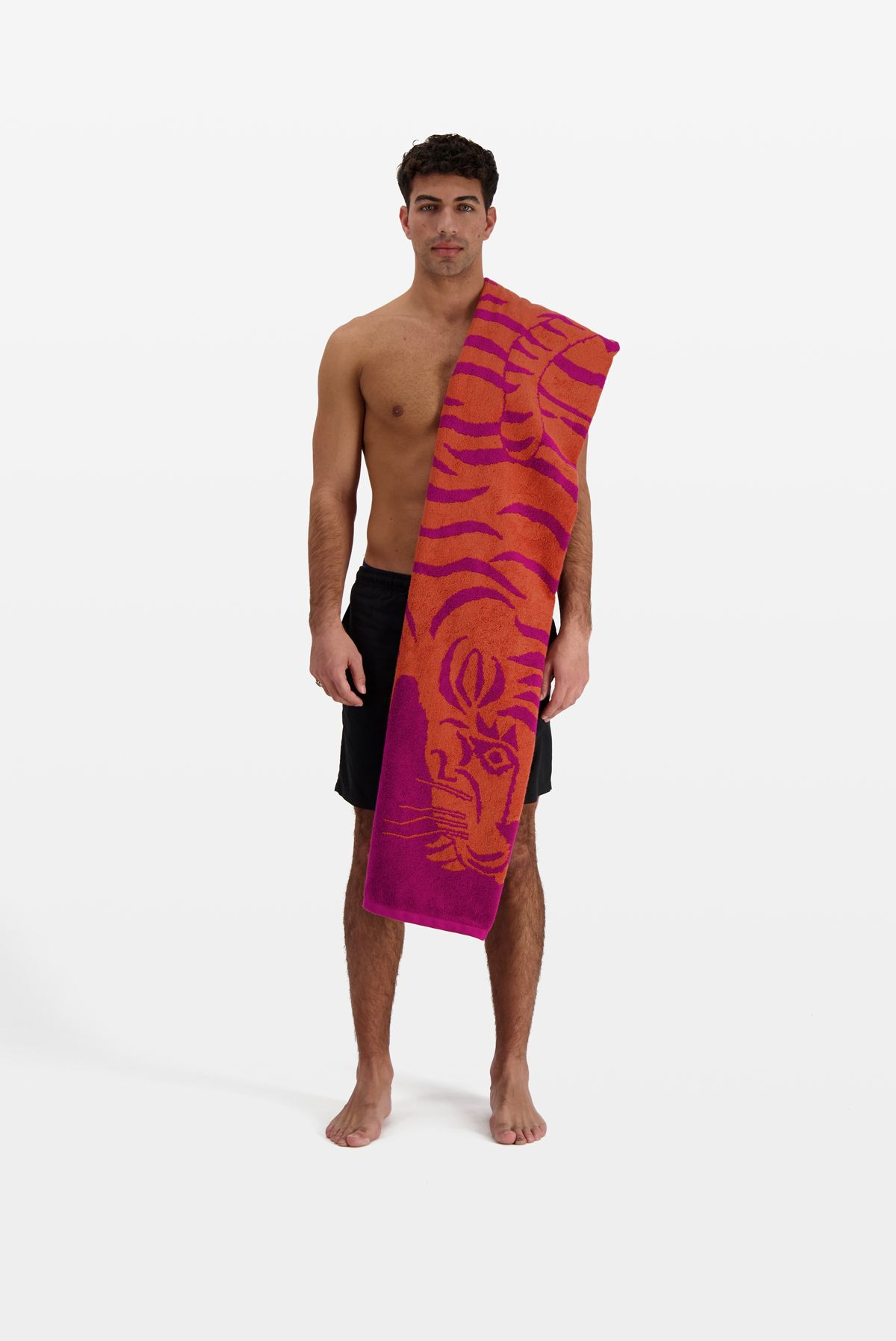 Serviette de Plage - Todd - Fuchsia