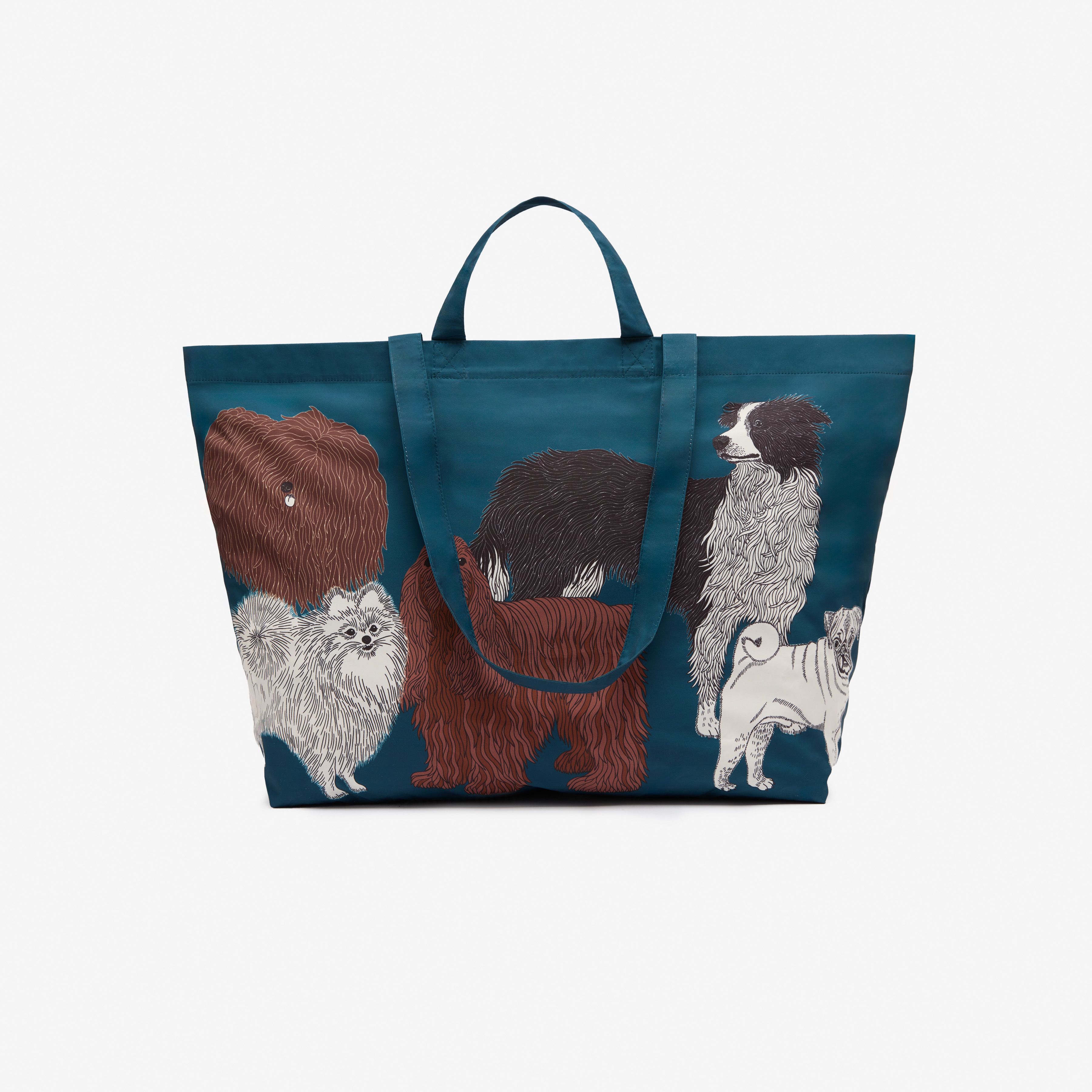 Maxi Shopper Bag - Toutou - Duck Blue