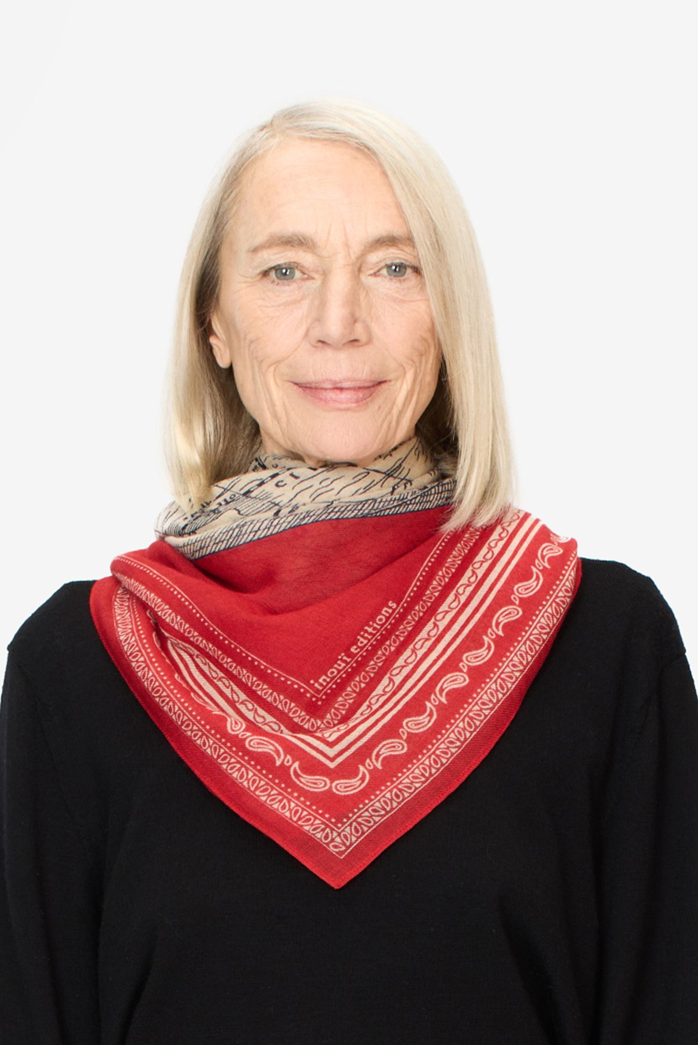 Carré 130 - Mappemonde - Rouge