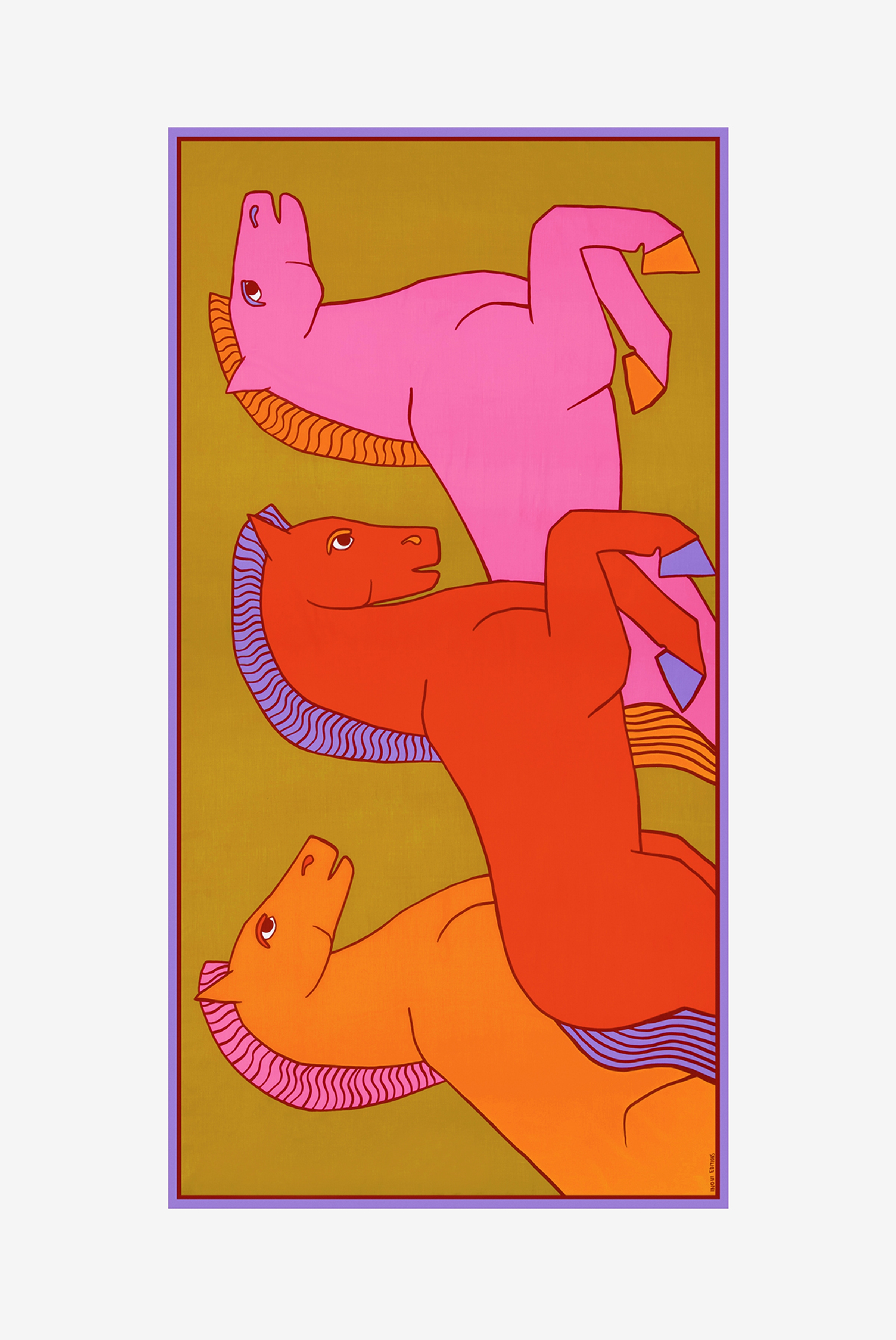 Écharpe 100 Coton - Cavale - Rose