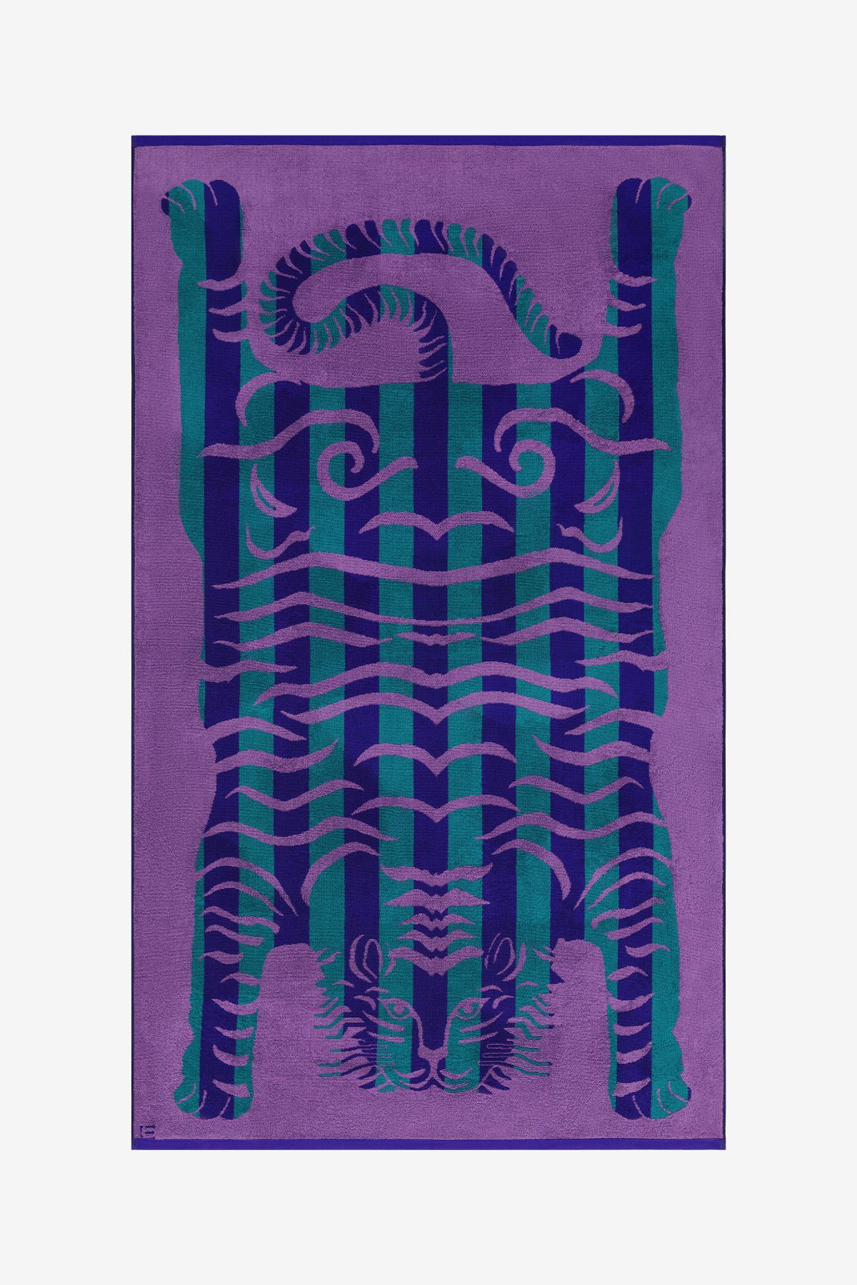 Serviette De Plage 100 - Baldo - Vert