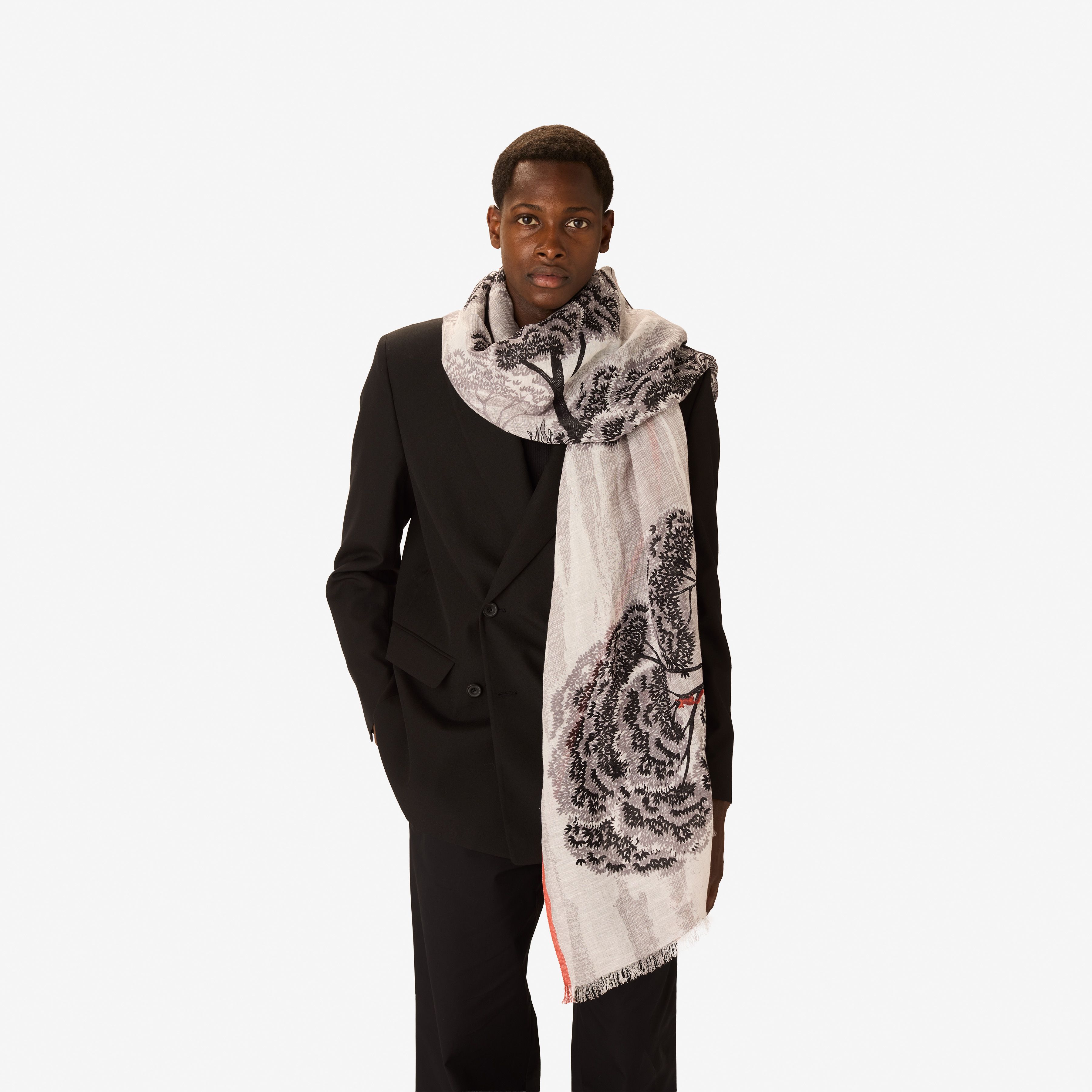 Scarf 70 - Ambroise - Grey