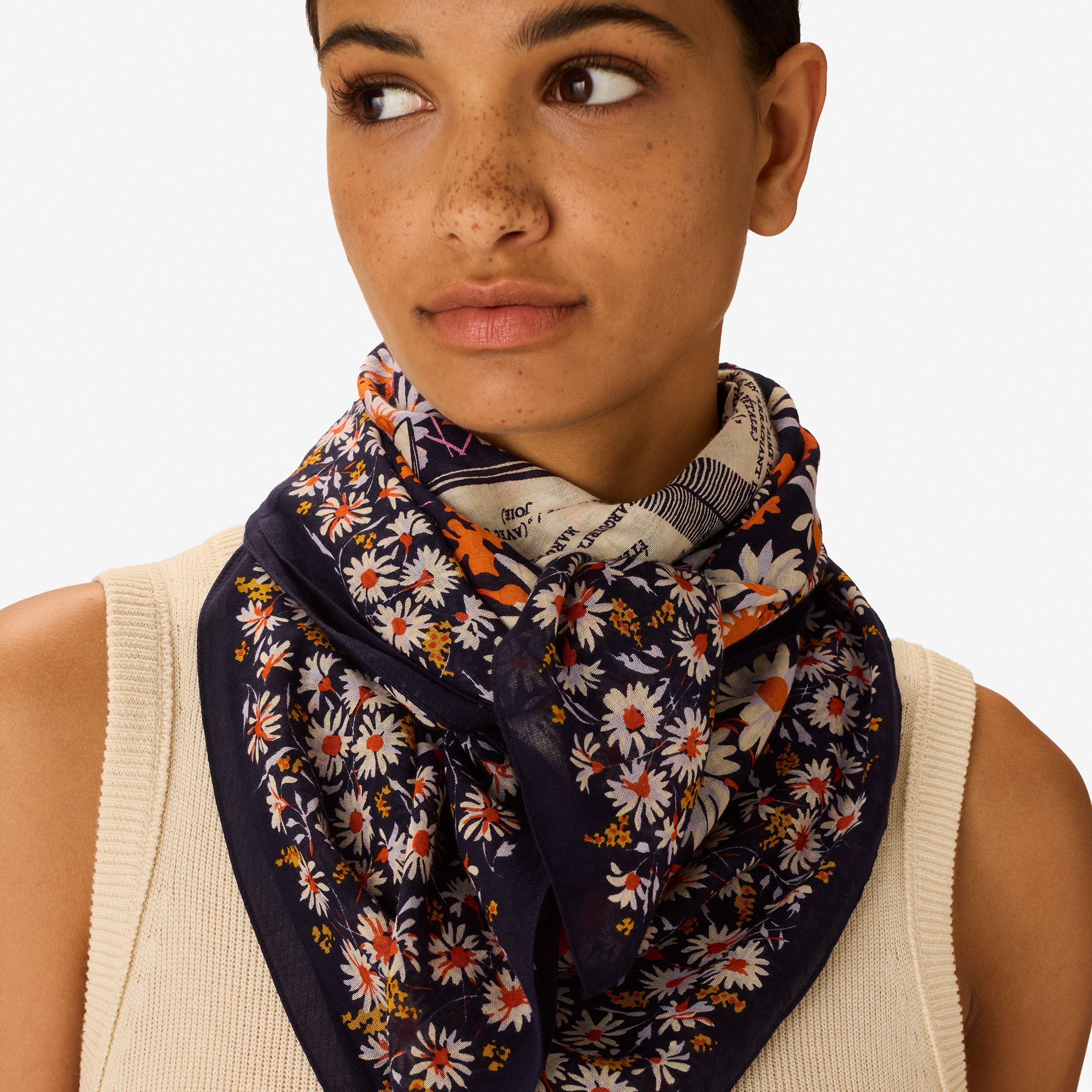 Carré 100 - Faust - Violet