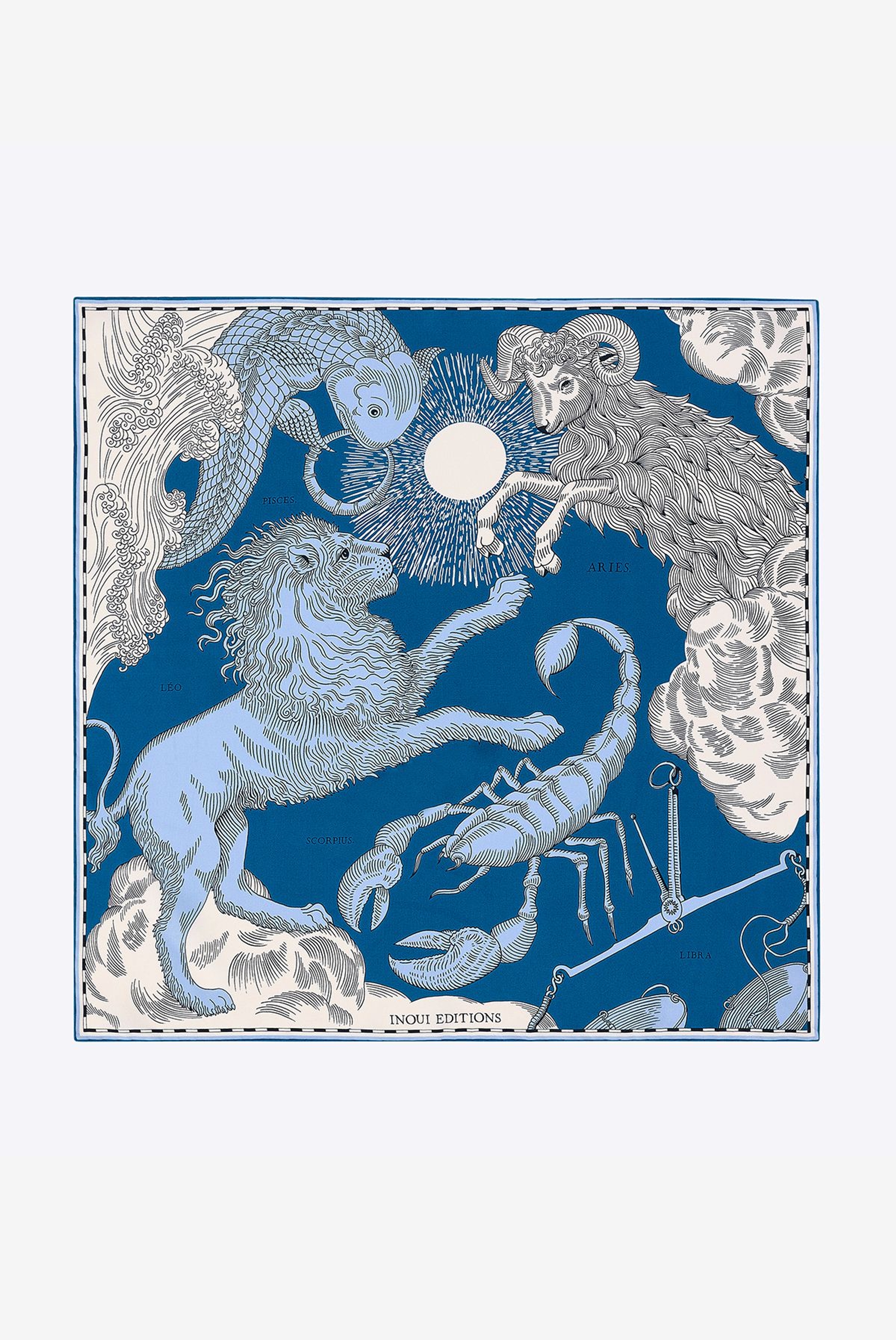 Square 65 - Astro Aries - Blue