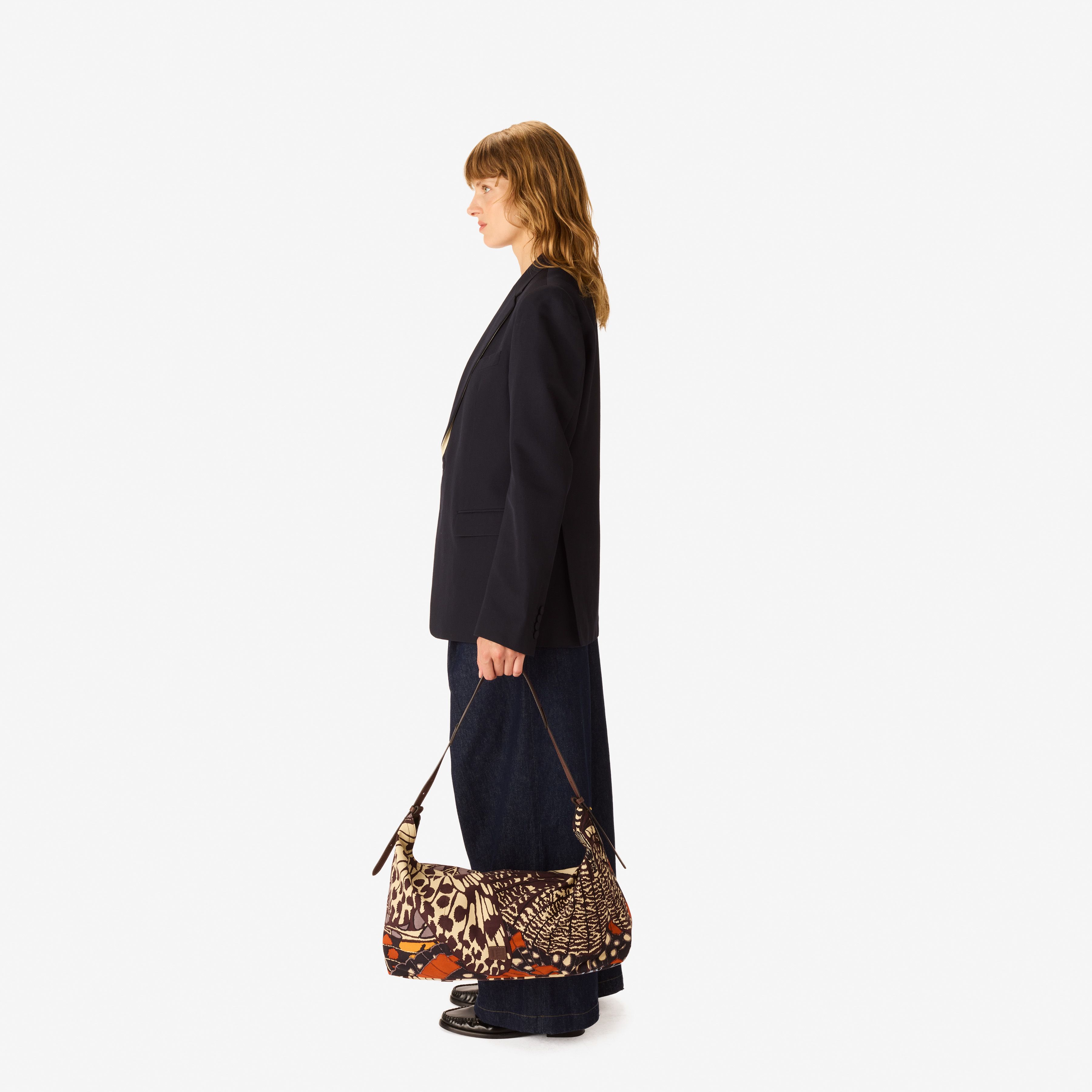 Sac Maxi Campus - Papillons - Naturel