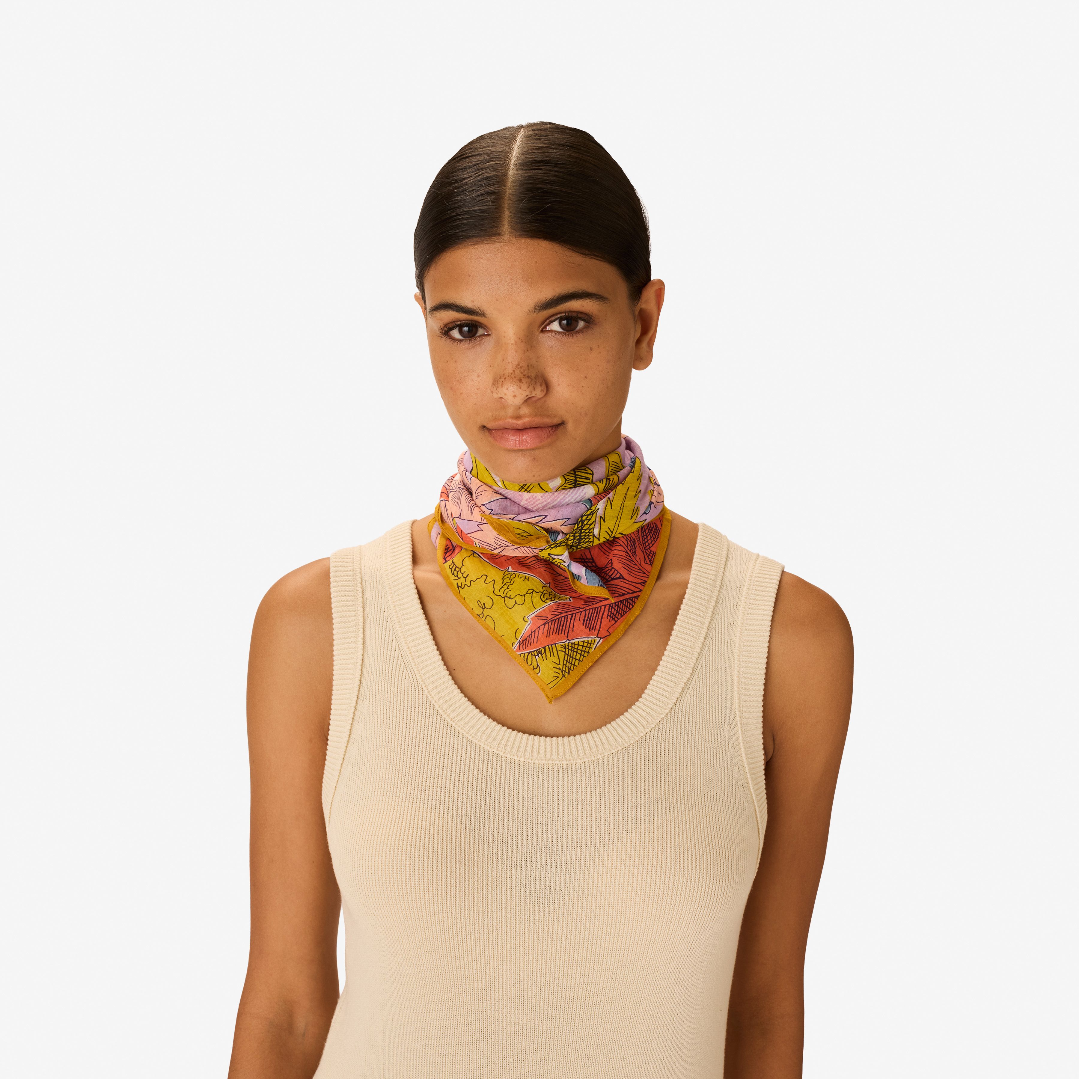 Square 65 Cotton - Robinson - Purple