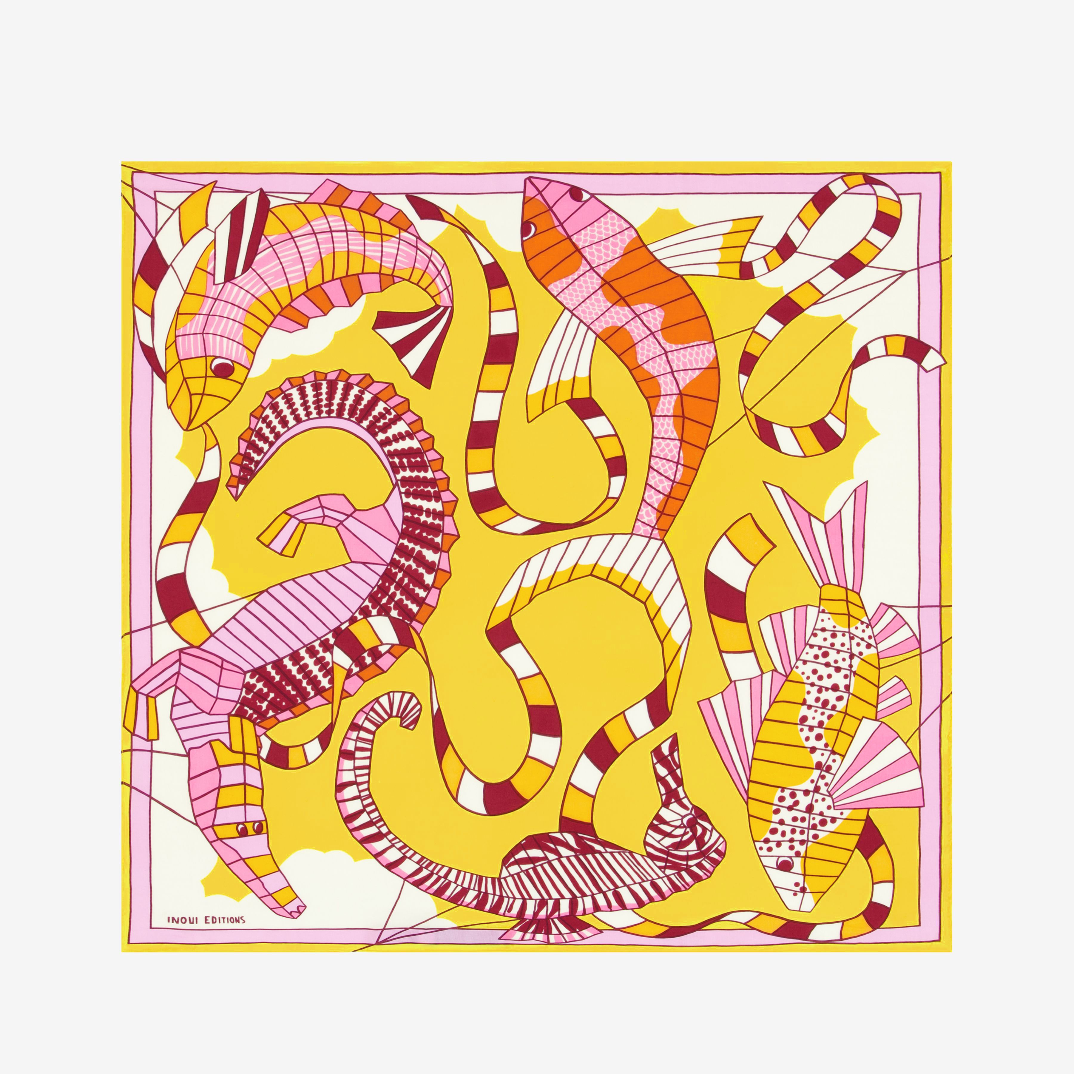 Square 65 - Cerfs Volants - Yellow