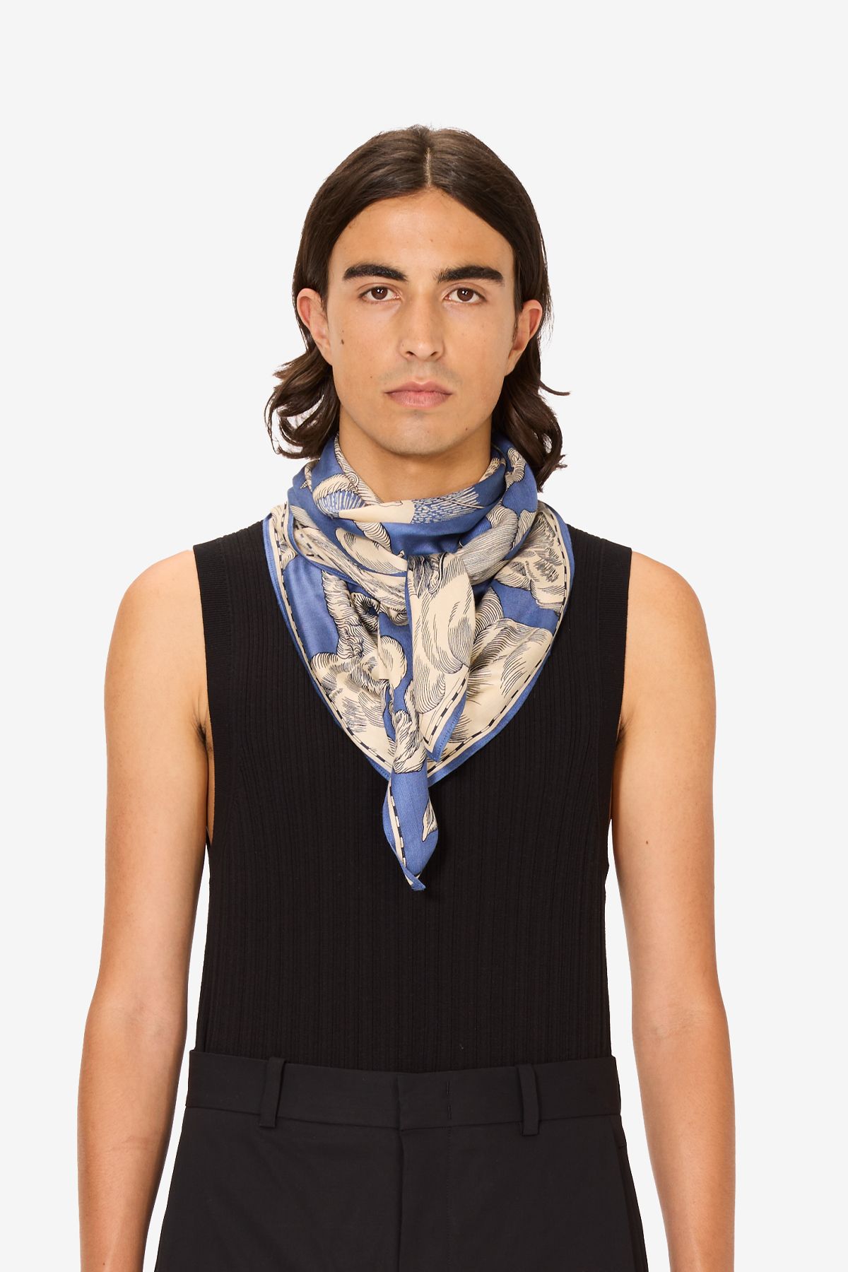 Carré 100 - Astrologie - Bleu